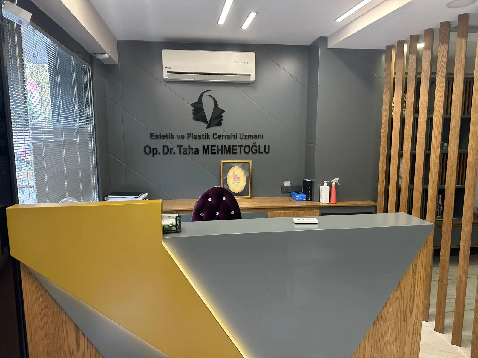 Clinic-provided photograph of Dr Taha Mehmetoğlu