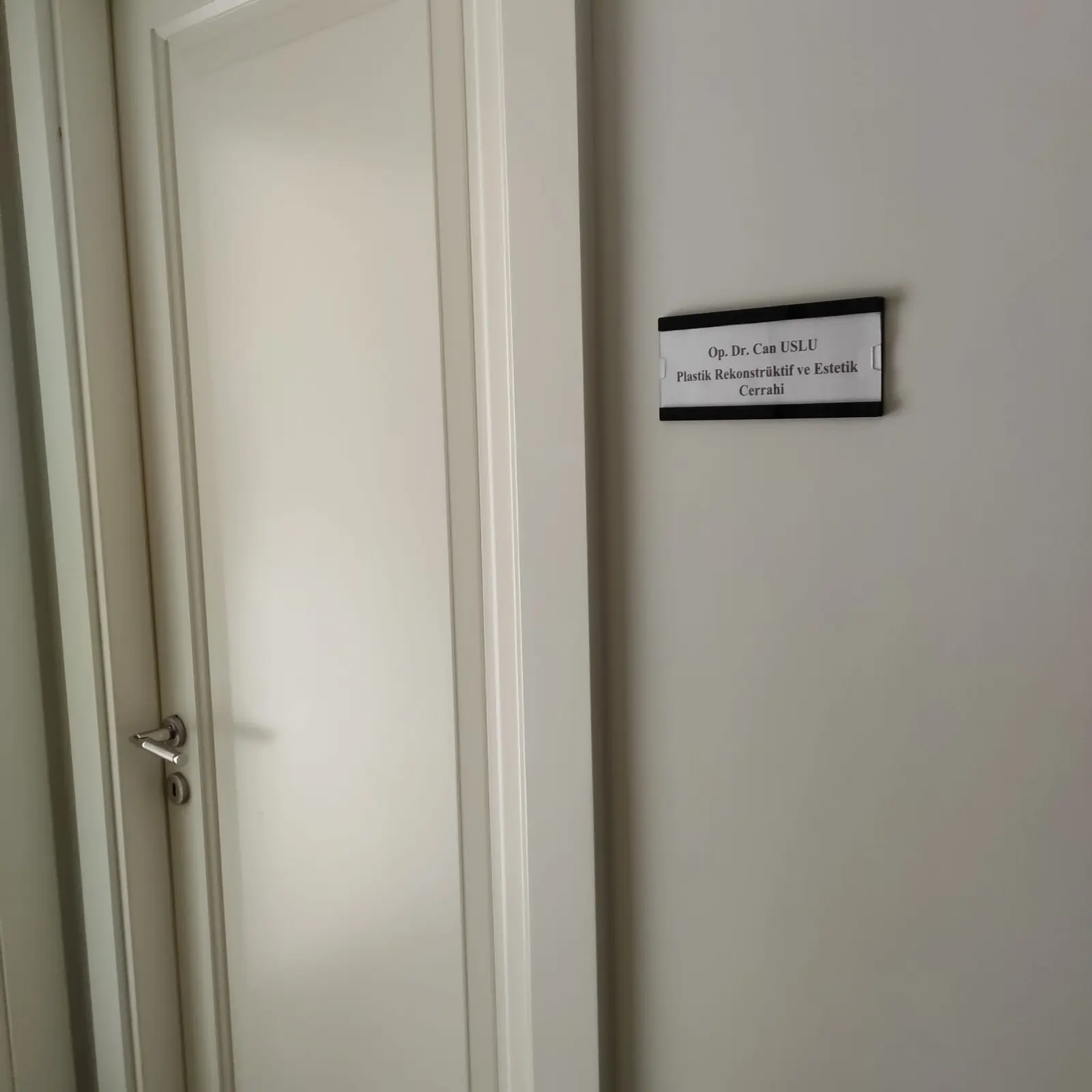 Clinic-provided photograph of Dr Can Uslu