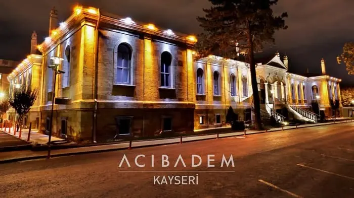 Clinic-provided photograph of Acıbadem Kayseri Hospital