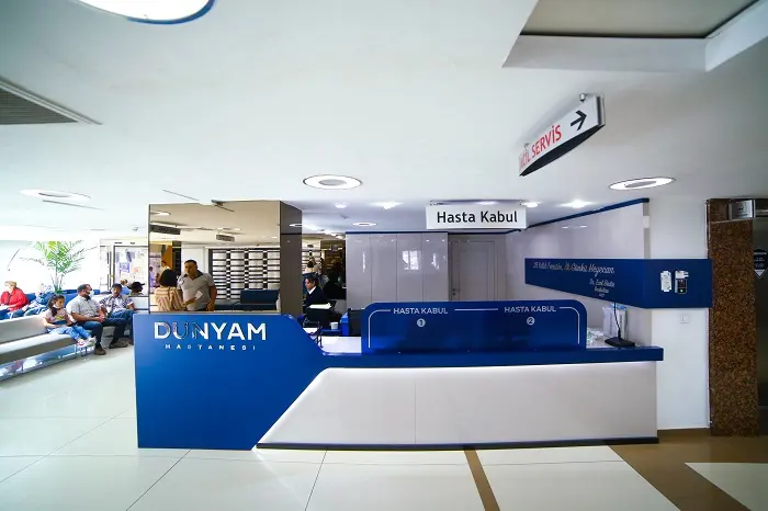 Clinic-provided photograph of Dünyam Hospital