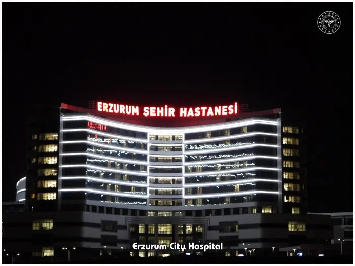 Clinic-provided photograph of Erzurum Training and Research Hospital