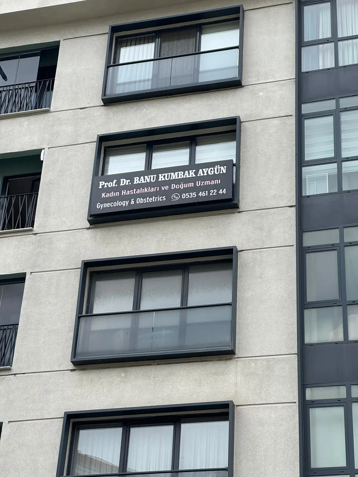 Clinic-provided photograph of Prof. Dr Hatice Banu Aygün