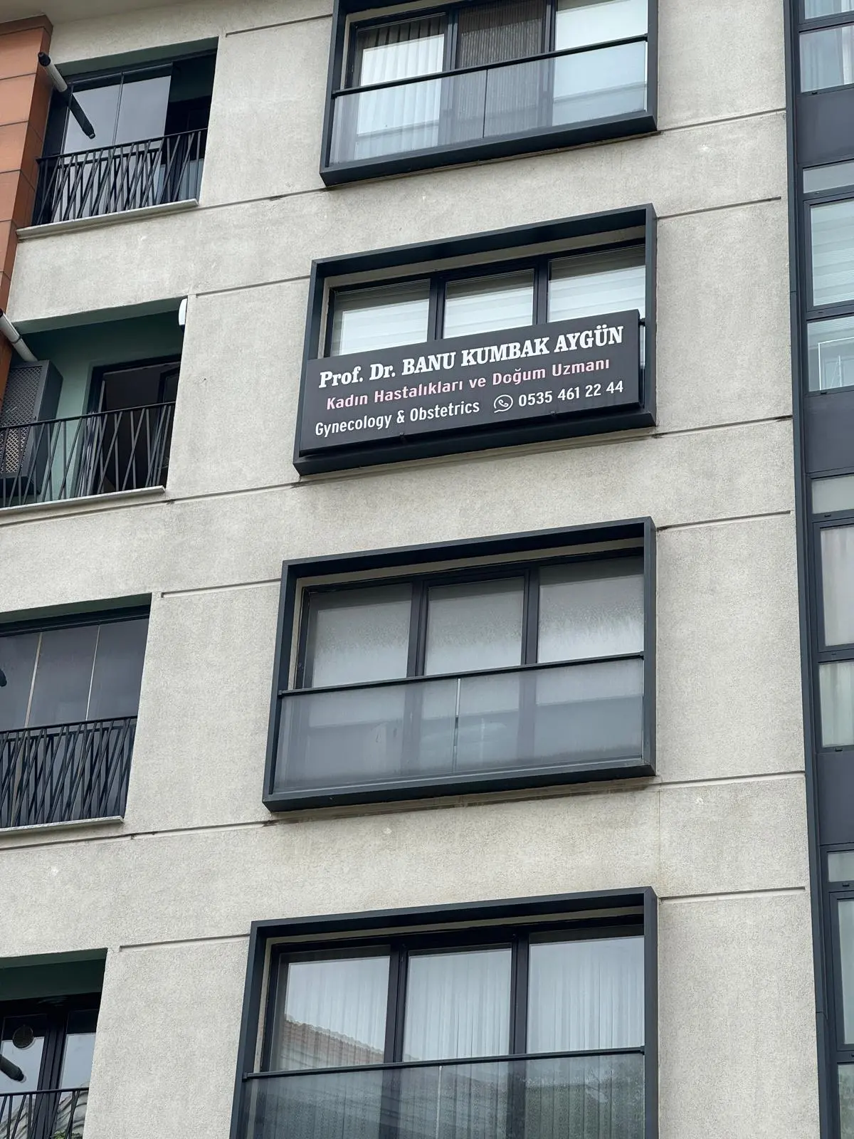Clinic-provided photograph of Prof. Dr Hatice Banu Aygün