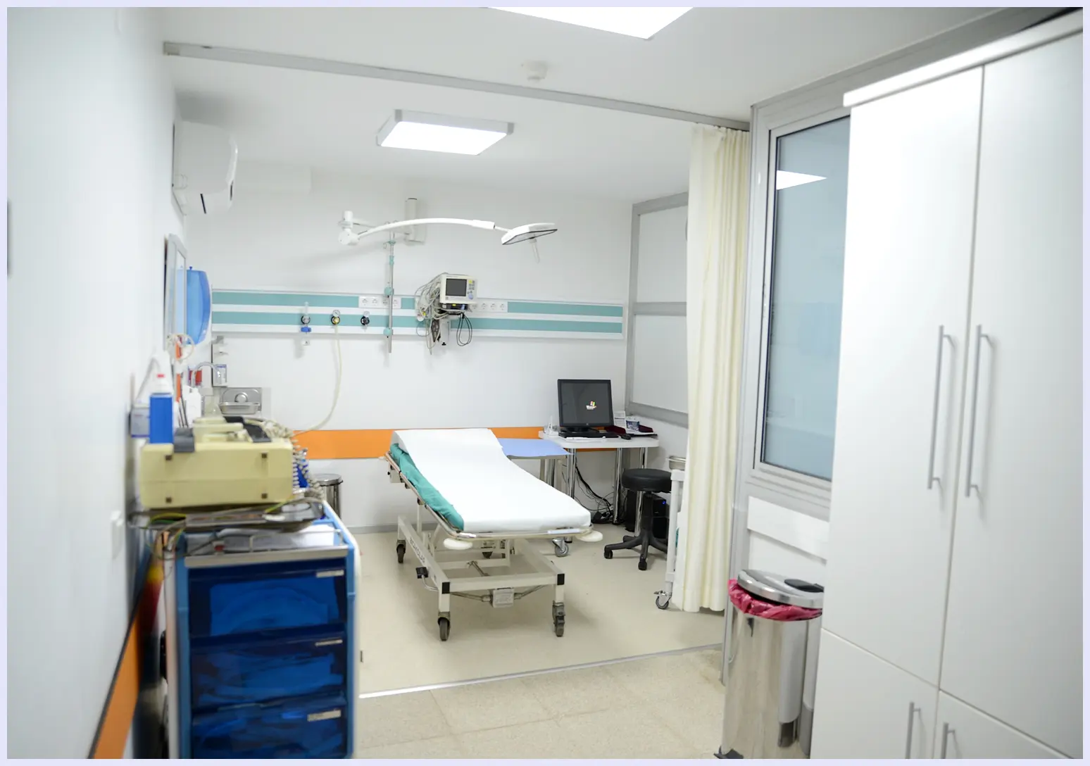 Clinic-provided photograph of EMOT Hospital