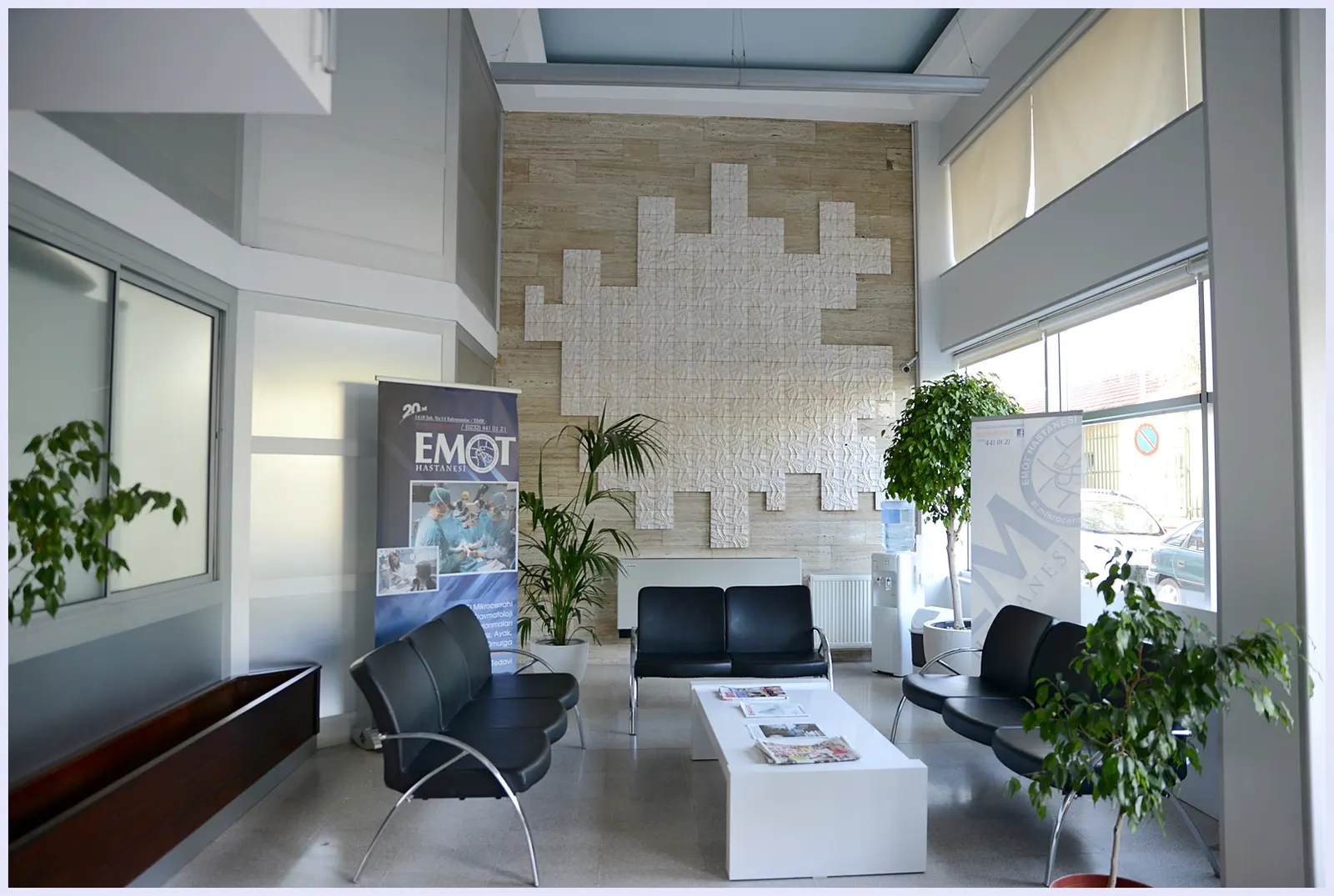 Clinic-provided photograph of EMOT Hospital