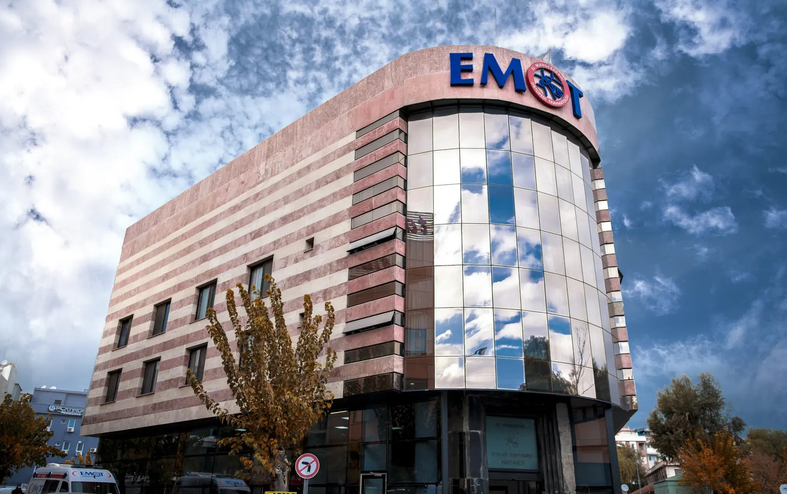 Clinic-provided photograph of EMOT Hospital