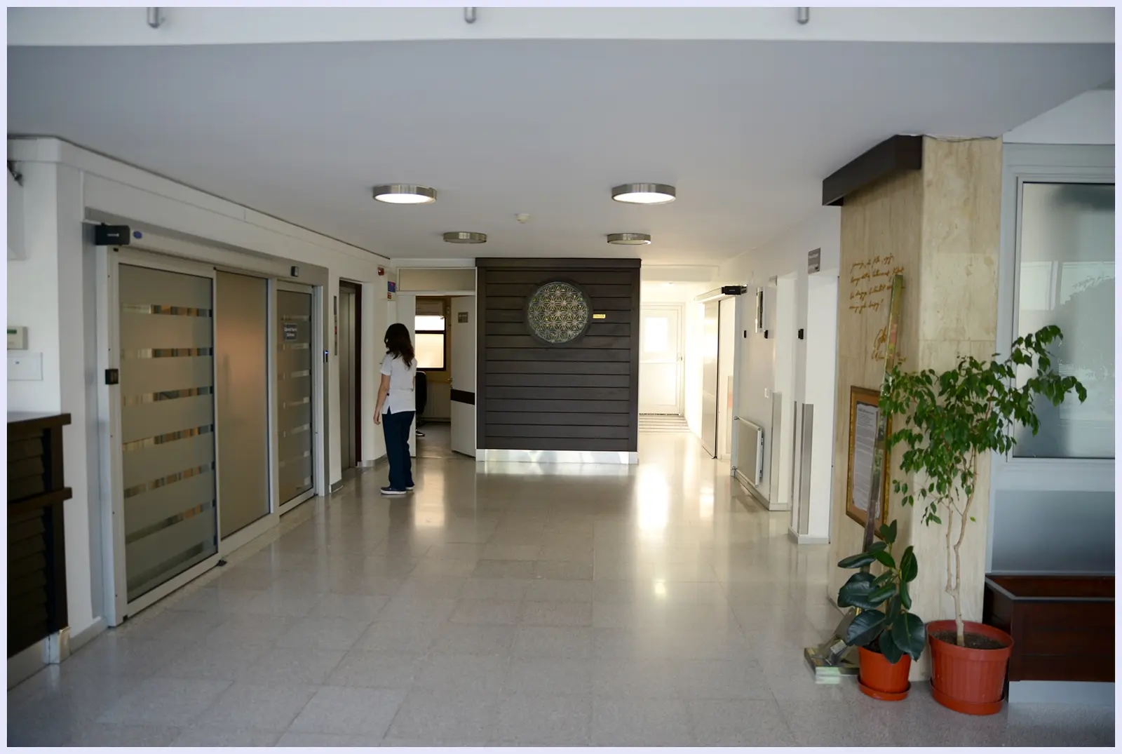 Clinic-provided photograph of EMOT Hospital