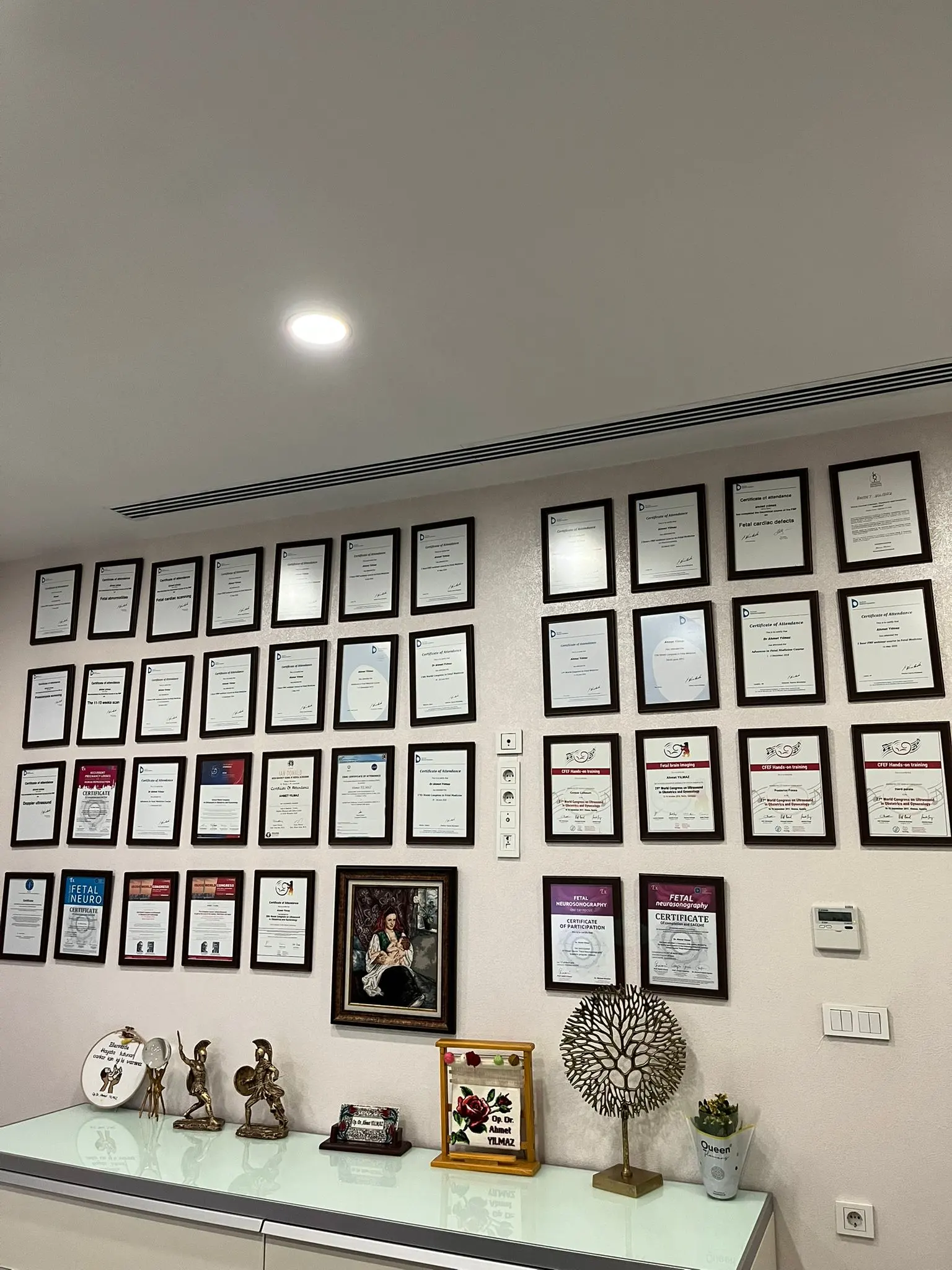 Clinic-provided photograph of Dr Ahmet Yılmaz