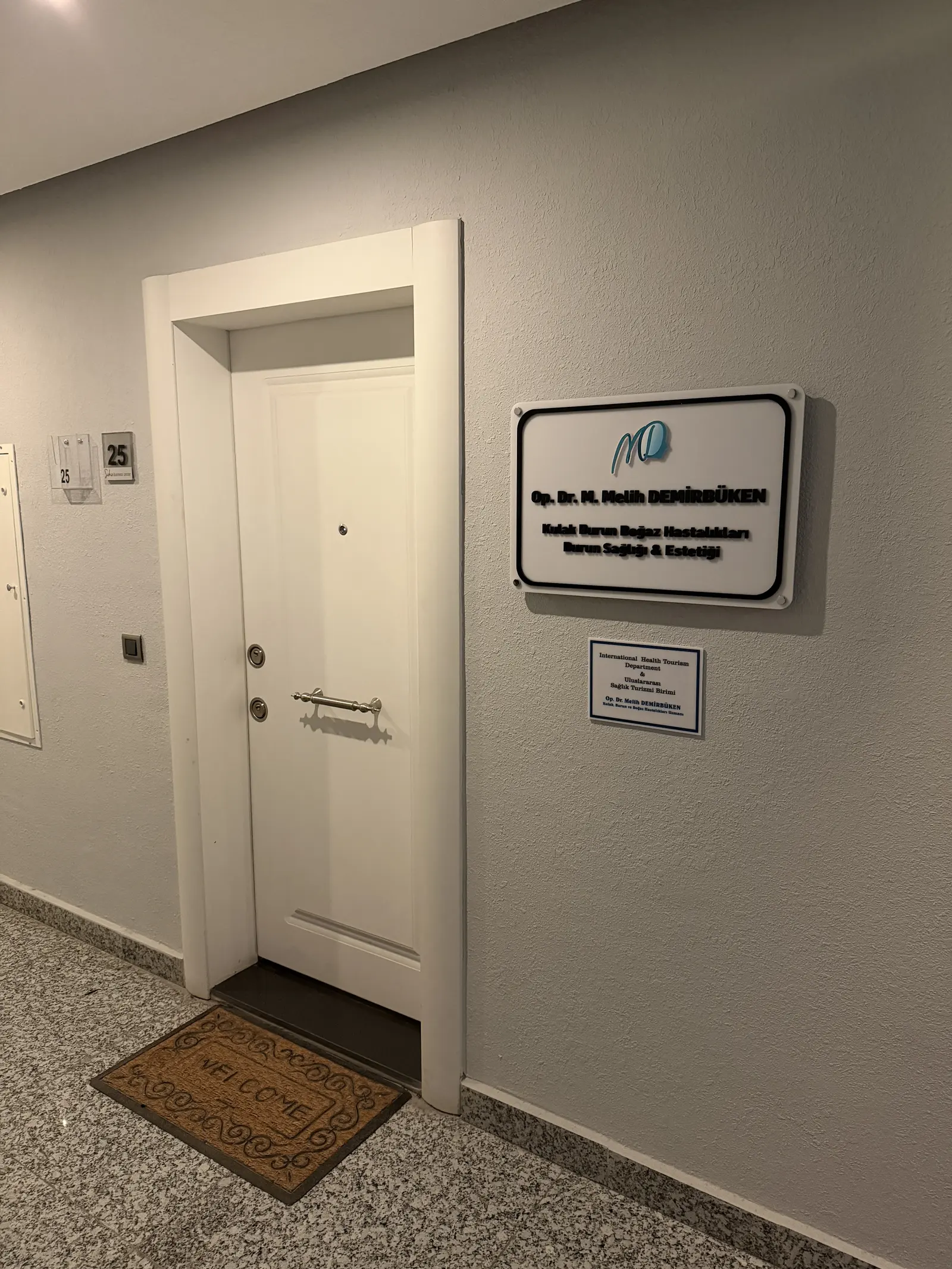 Clinic-provided photograph of Dr Mustafa Melih Demirbüken