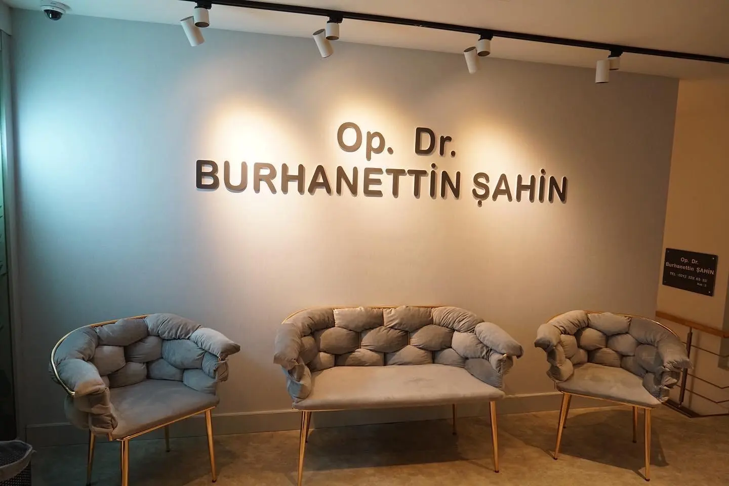 Clinic-provided photograph of Dr Burhanettin Şahin
