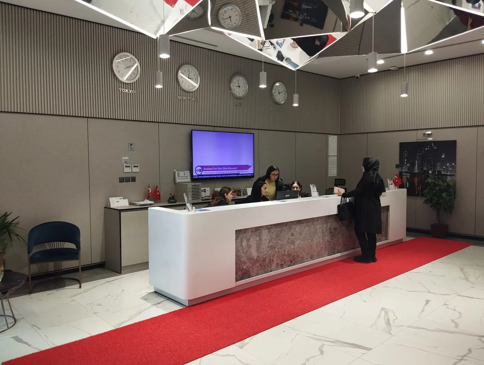 Clinic-provided photograph of Sonomed Medical Imaging Center