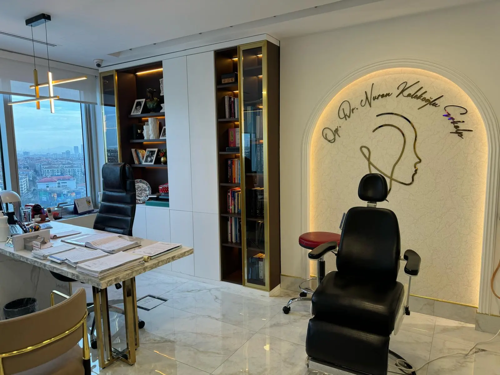 Clinic-provided photograph of Dr Nuran Kalekoğlu Erkalp
