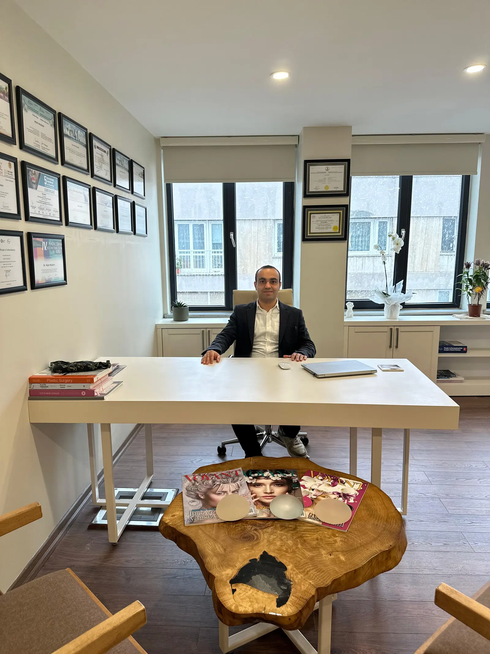 Clinic-provided photograph of Dr Nijat Majidov