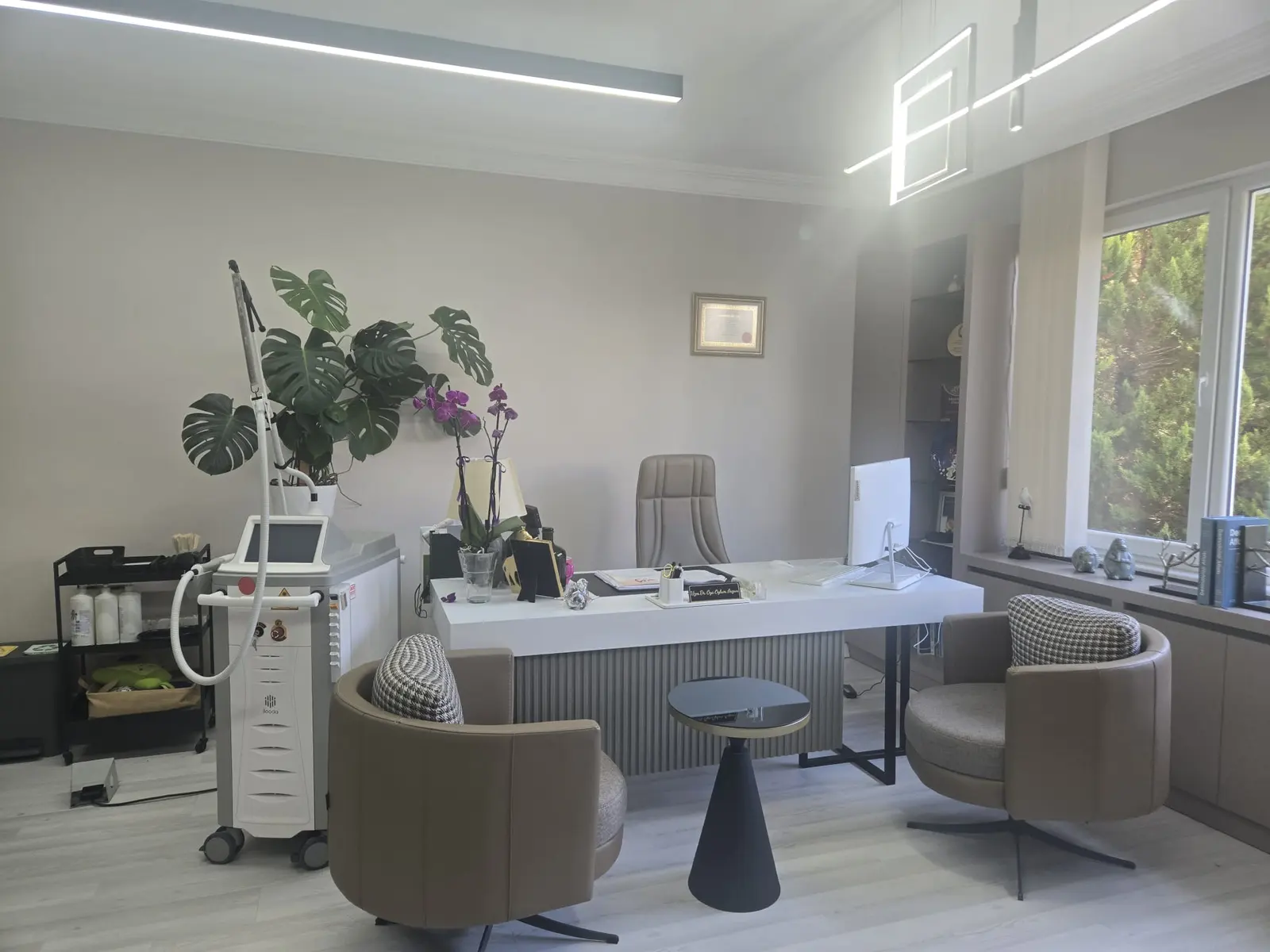 Clinic-provided photograph of Dr Oya Oylum Argun