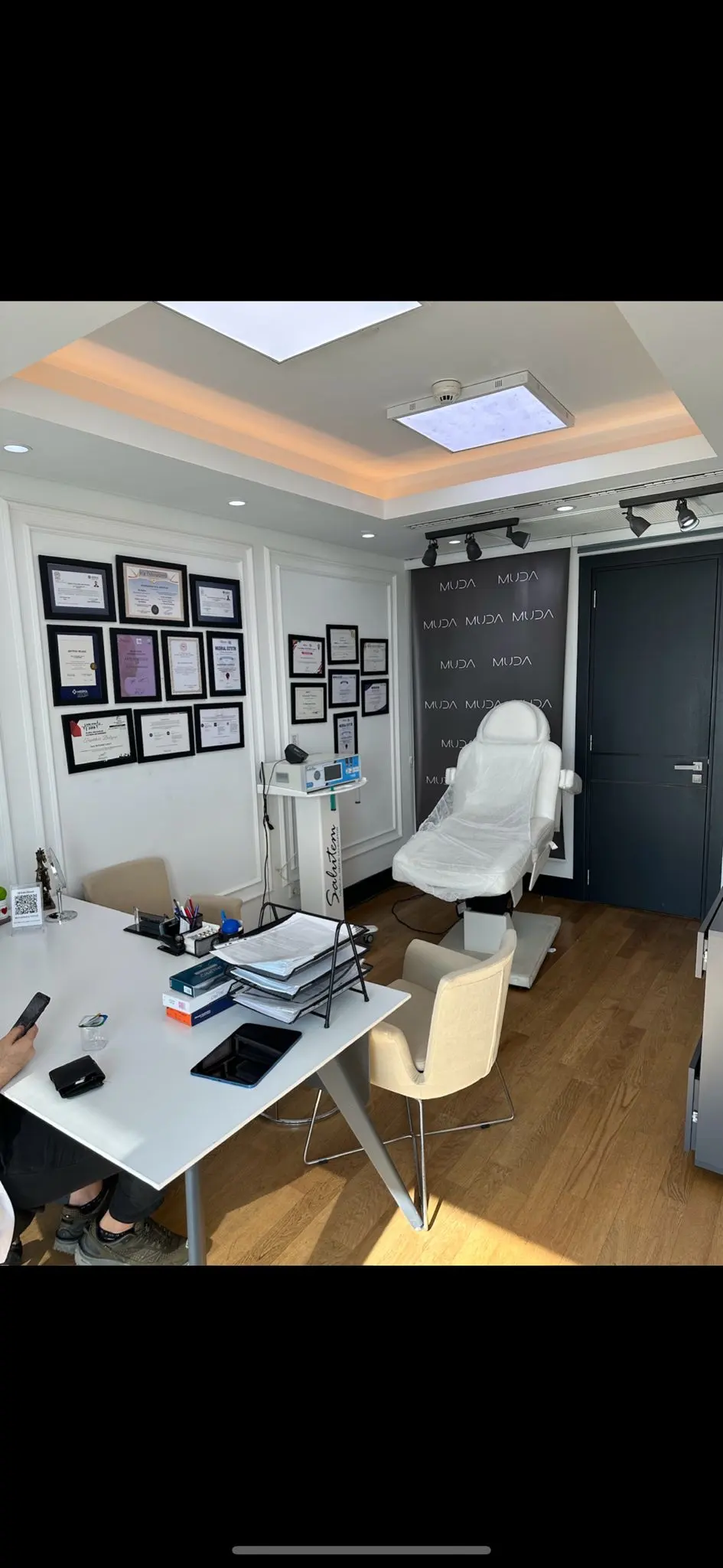 Clinic-provided photograph of Dr Muhammed Davud