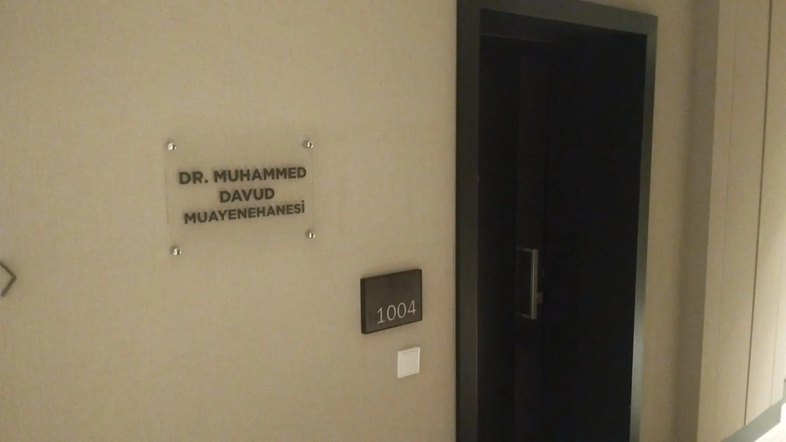 Clinic-provided photograph of Dr Muhammed Davud