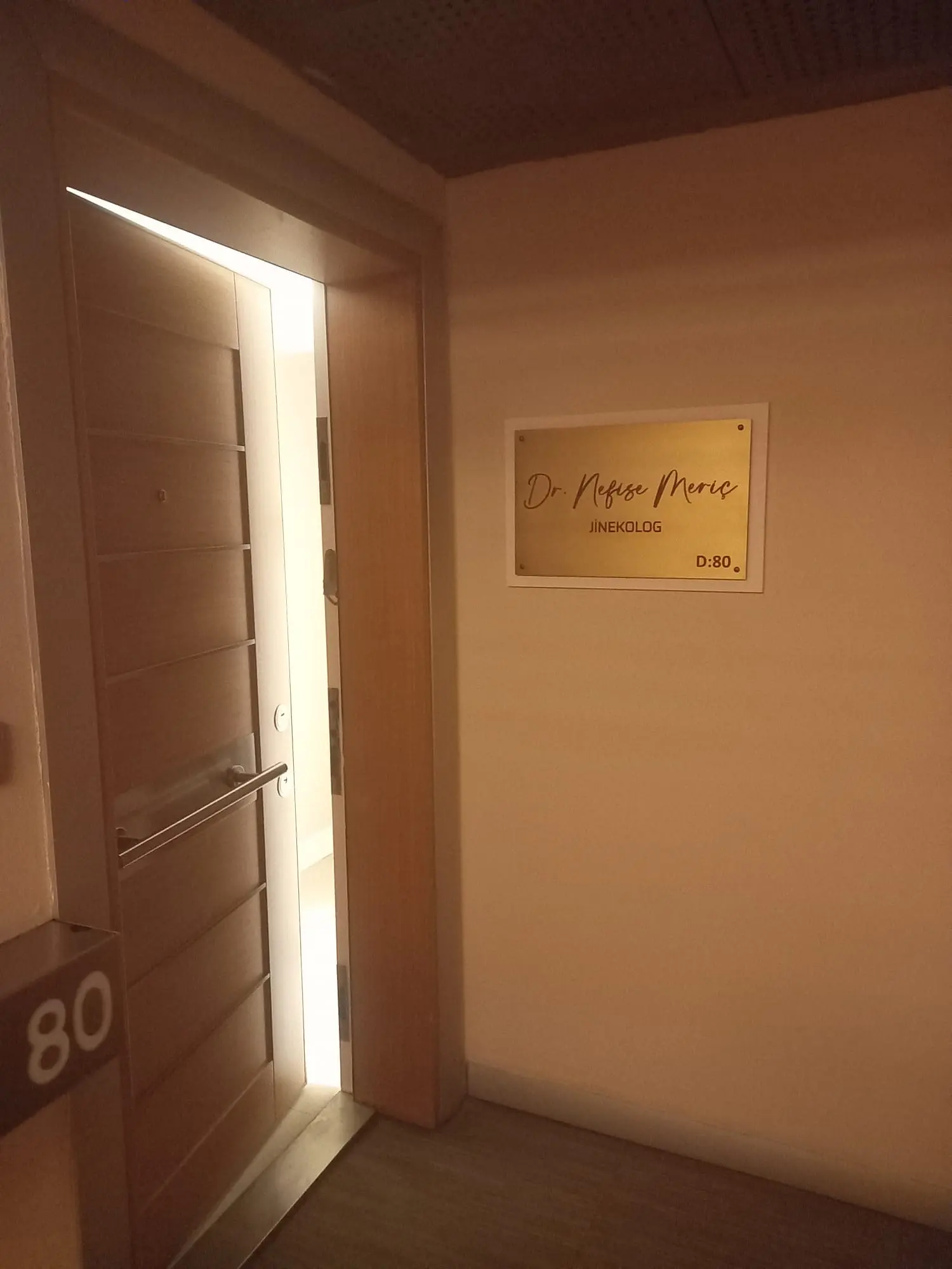 Clinic-provided photograph of Dr Nefize Rafet Merich