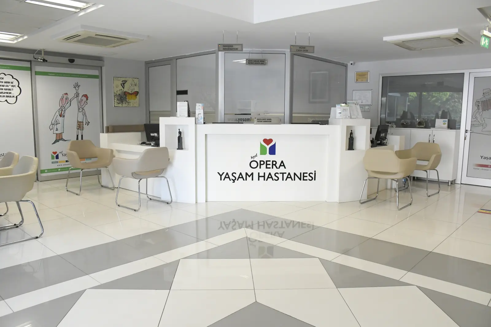 Von der Klinik bereitgestelltes Foto von Antalya Opera Yaşam Krankenhaus