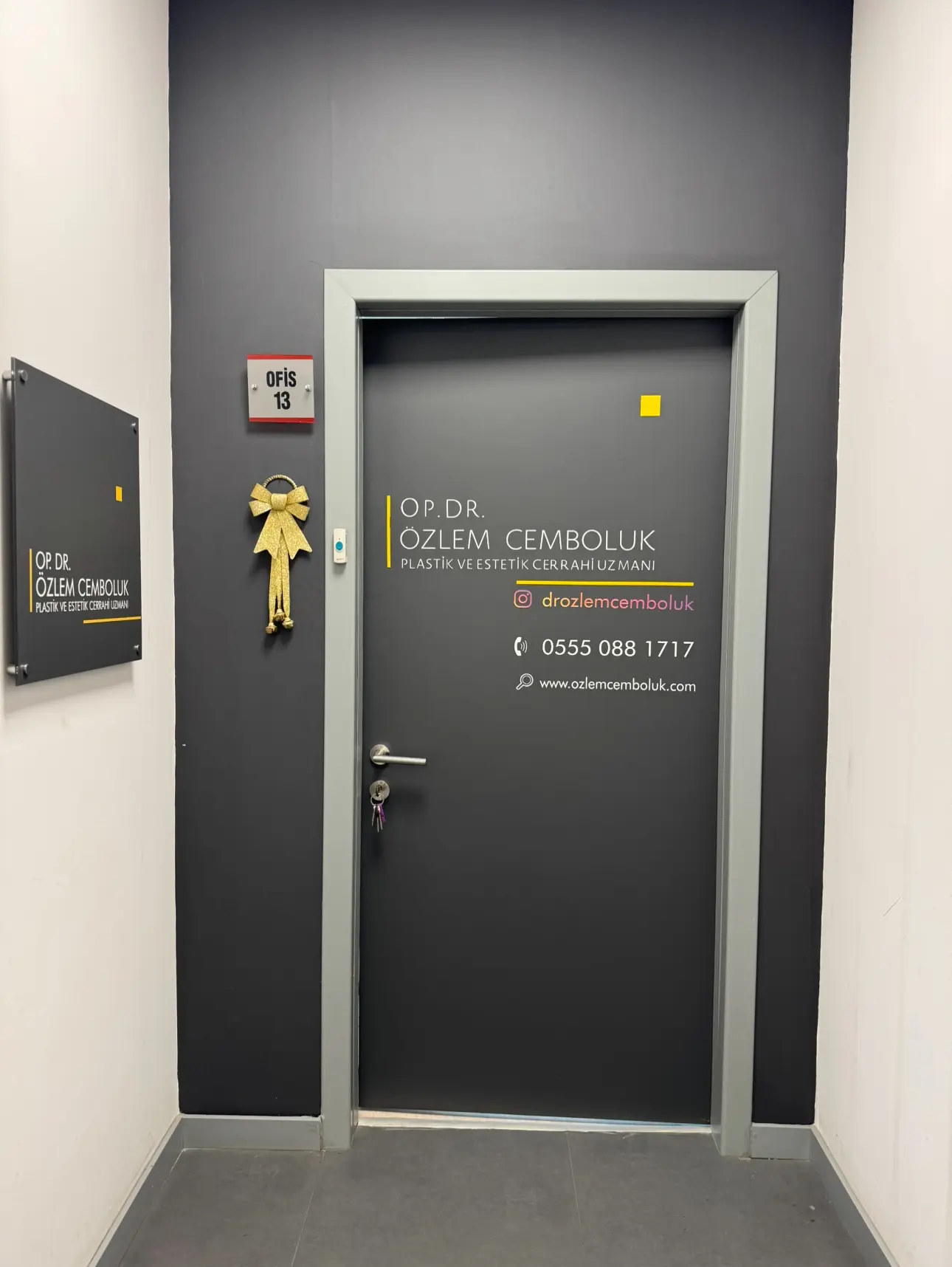 Clinic-provided photograph of Dr Özlem Cemboluk Ebeler