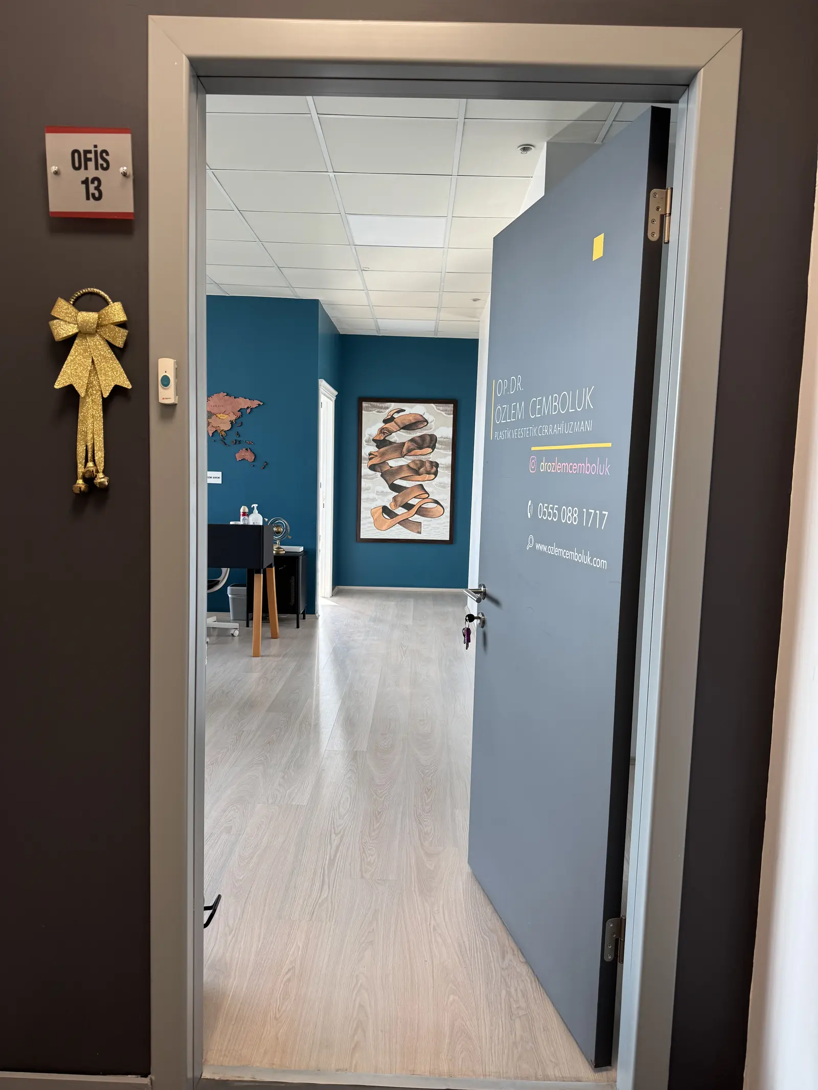 Clinic-provided photograph of Dr Özlem Cemboluk Ebeler