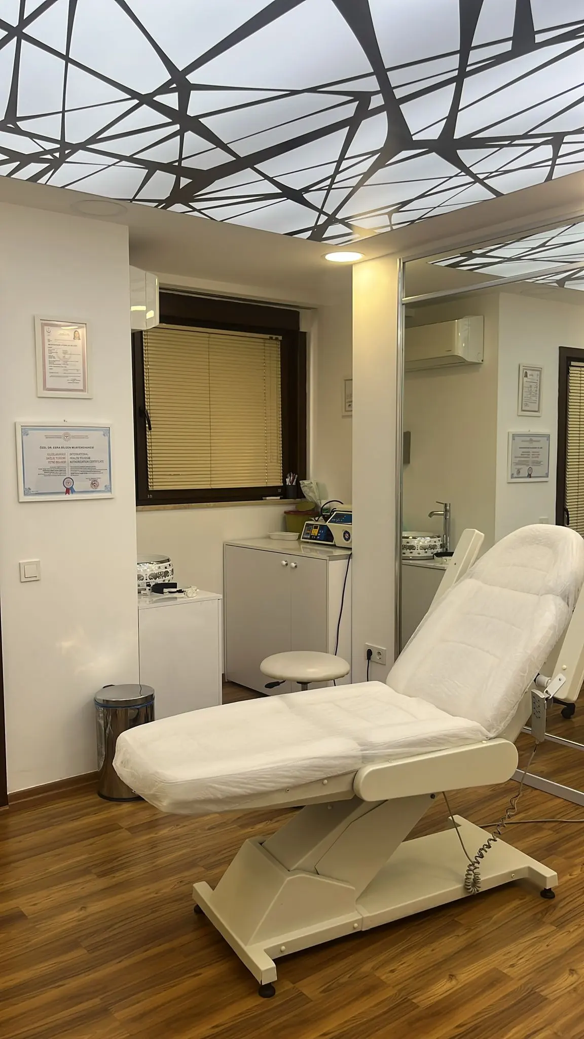 Clinic-provided photograph of Dr Esra Bilgen