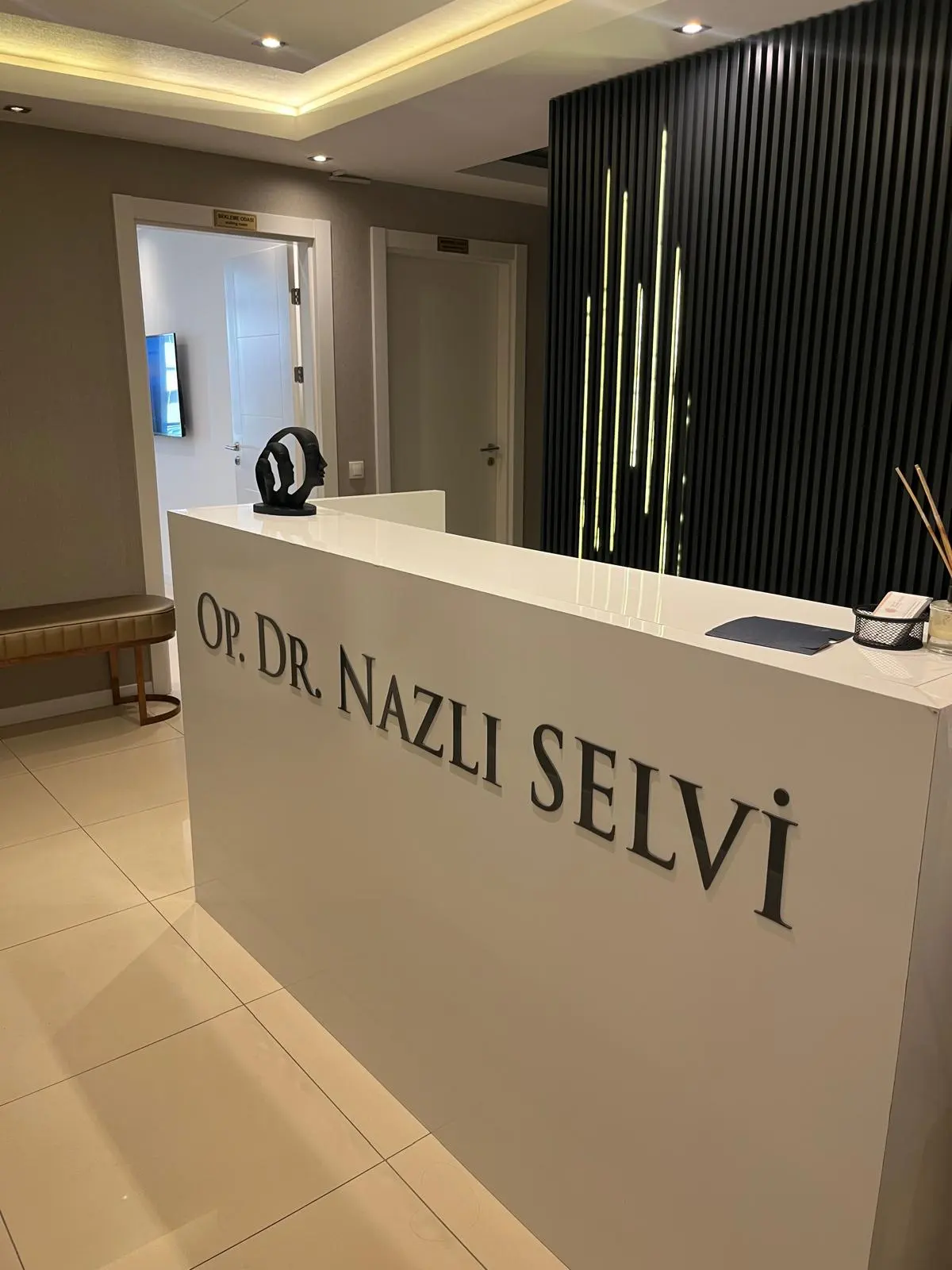 Clinic-provided photograph of Dr Nazlı Selvi