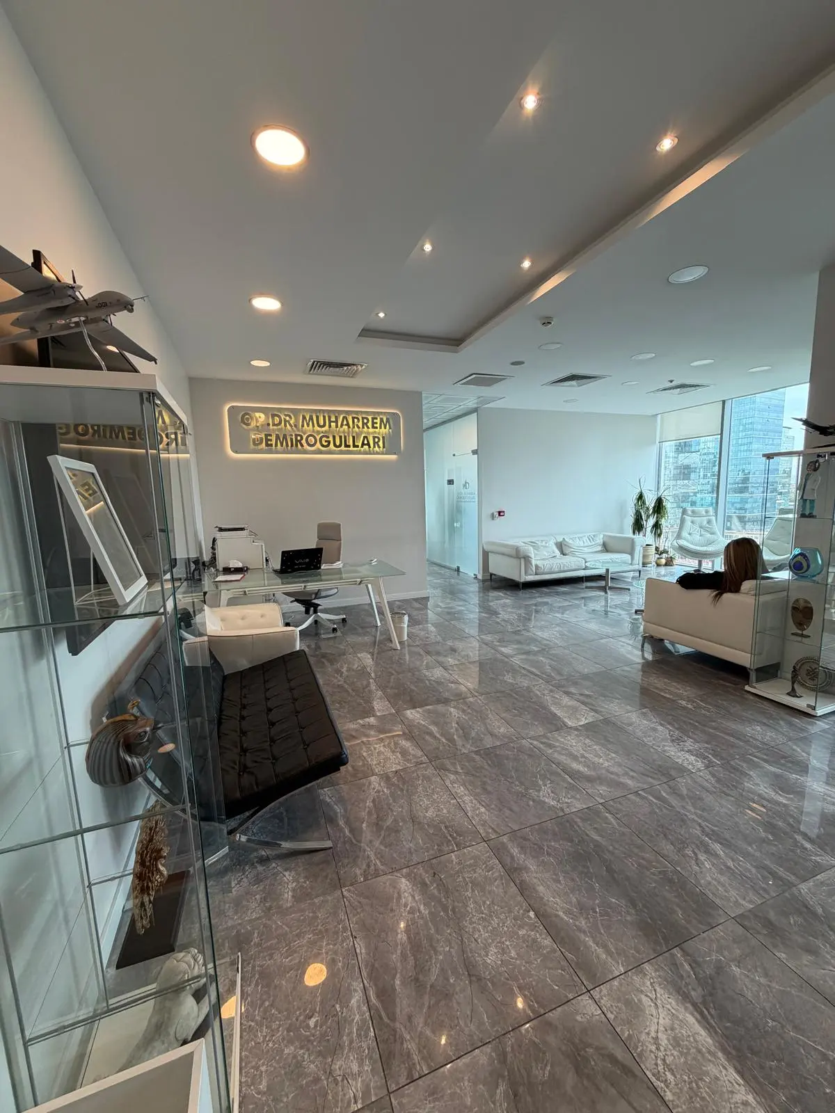 Clinic-provided photograph of Dr Muharrem Demiroğulları