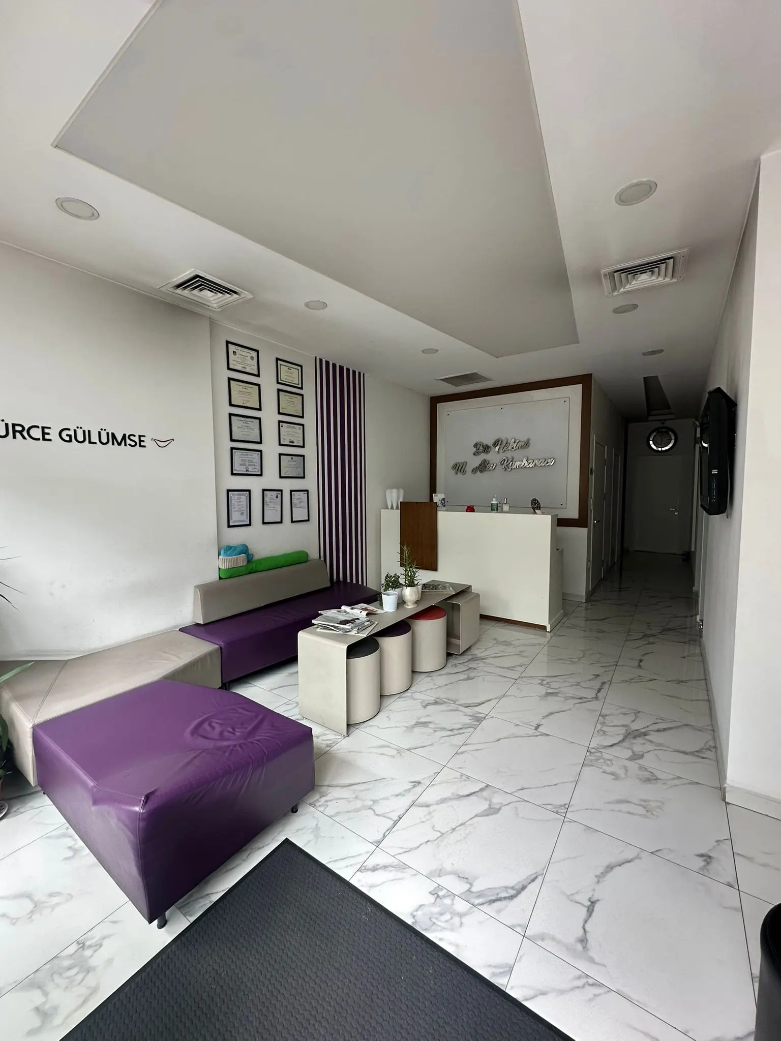 Clinic-provided photograph of Dr Müjde Alev Kumbaracı