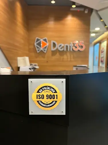 Clinic-provided photograph of Dent 35