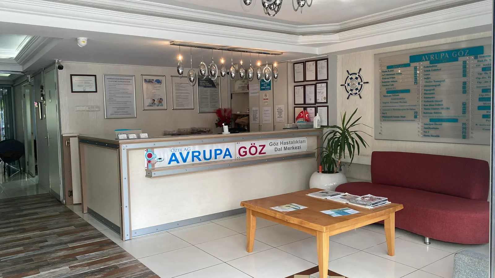 Von der Klinik bereitgestelltes Foto von Augenzentrum AG Avrupa