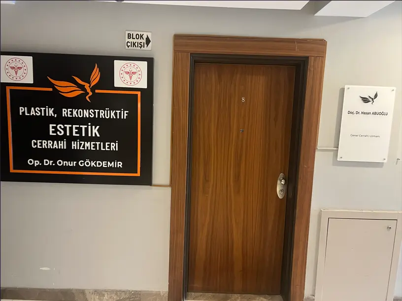 Clinic-provided photograph of Dr Onur Gökdemir