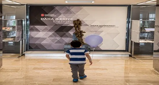 Clinic-provided photograph of Hacettepe İhsan Doğramacı Children's Hospital