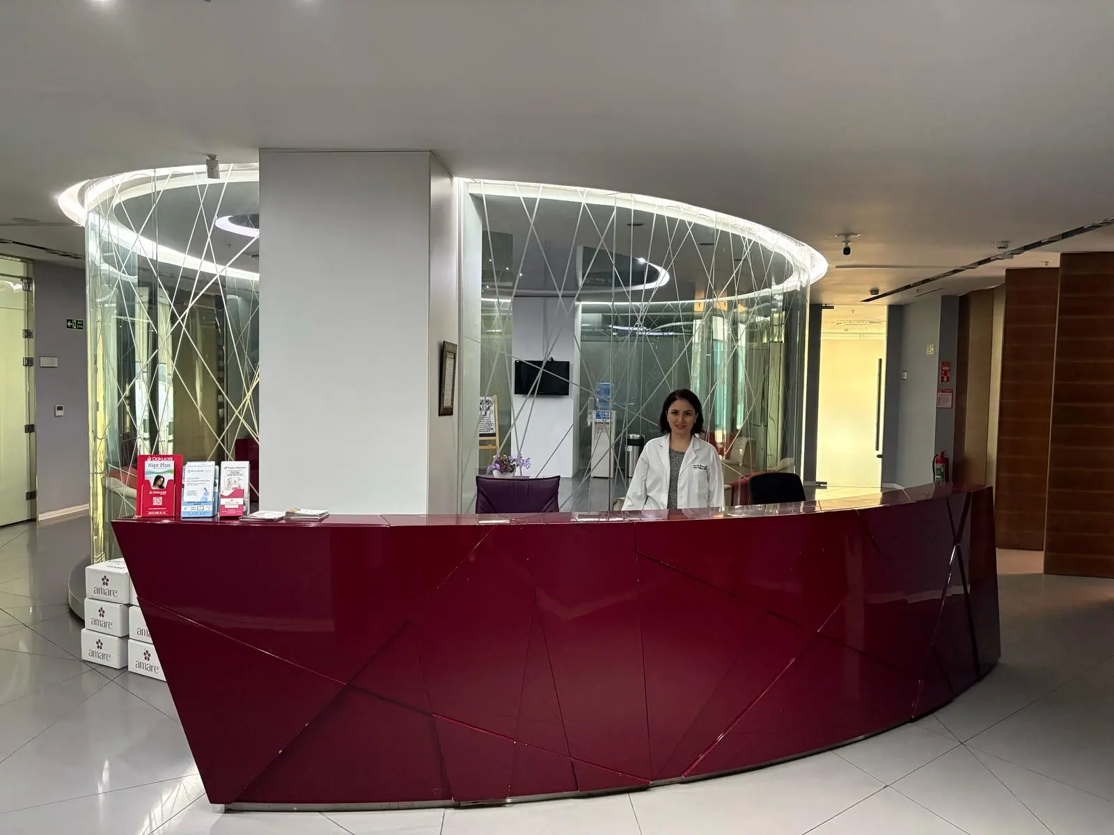 Clinic-provided photograph of Dr İlknur Güler