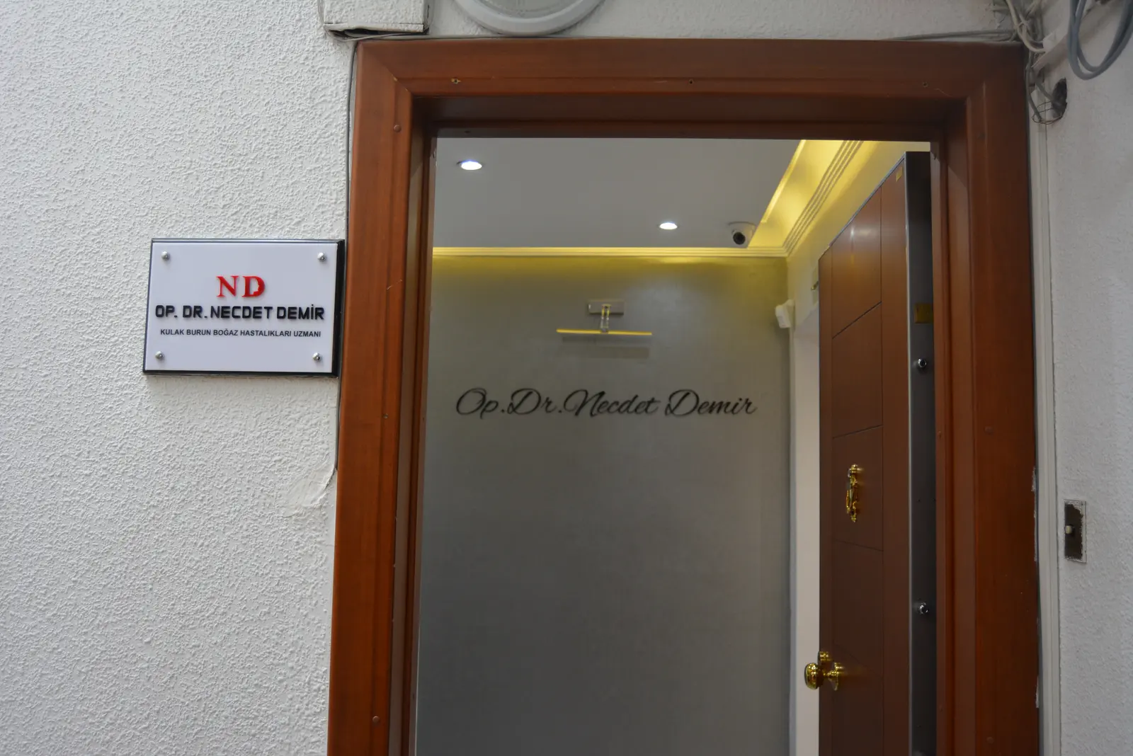 Clinic-provided photograph of Dr Necdet Demir