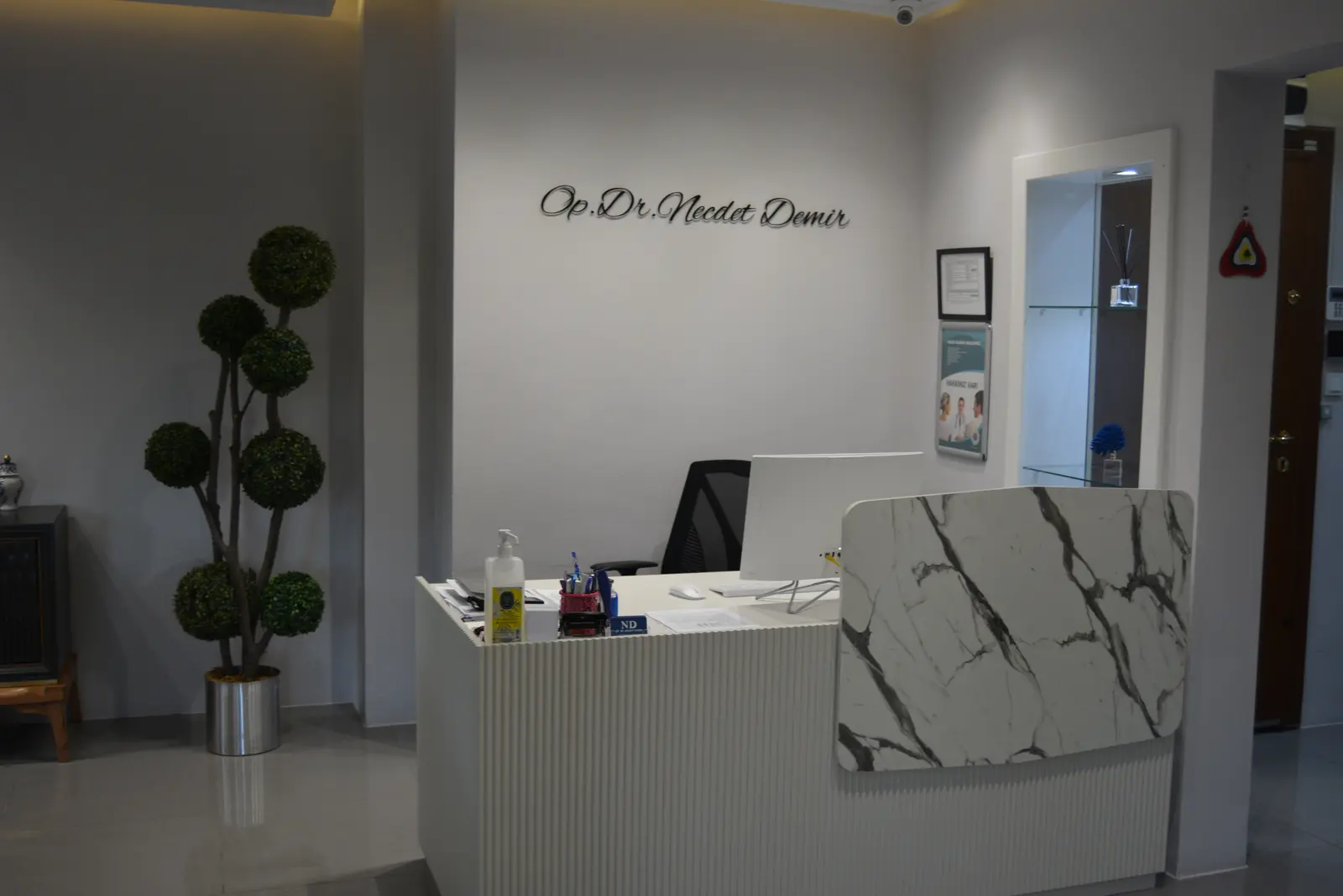 Clinic-provided photograph of Dr Necdet Demir