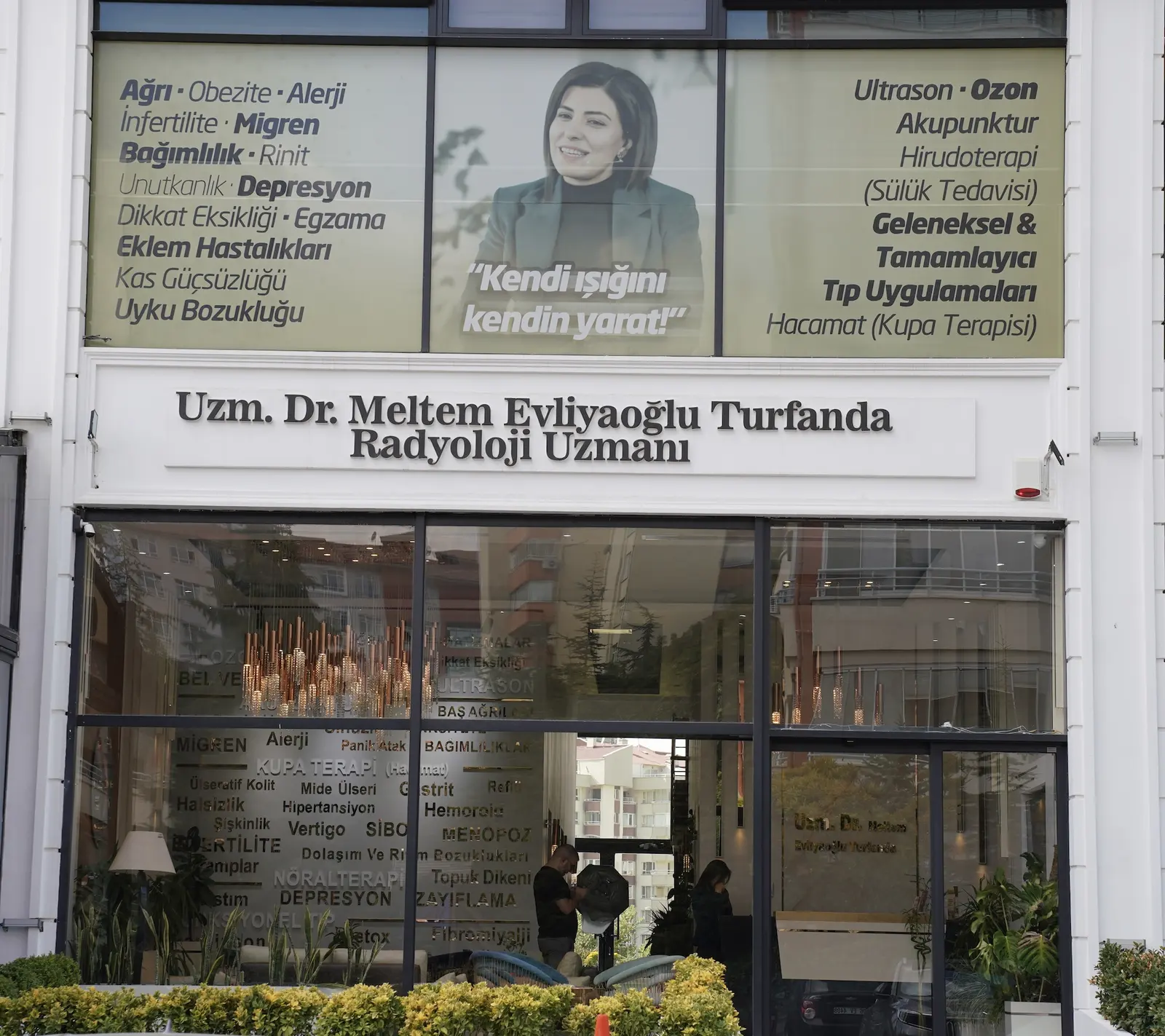 Clinic-provided photograph of Dr Meltem Turfanda