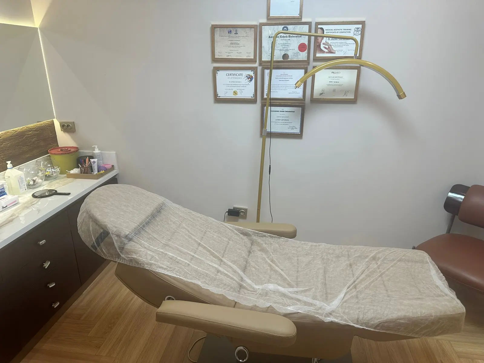 Clinic-provided photograph of Dr Güney Öztorun