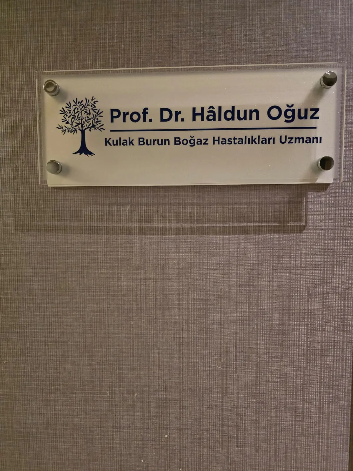 Clinic-provided photograph of Prof. Dr Haldun Oğuz