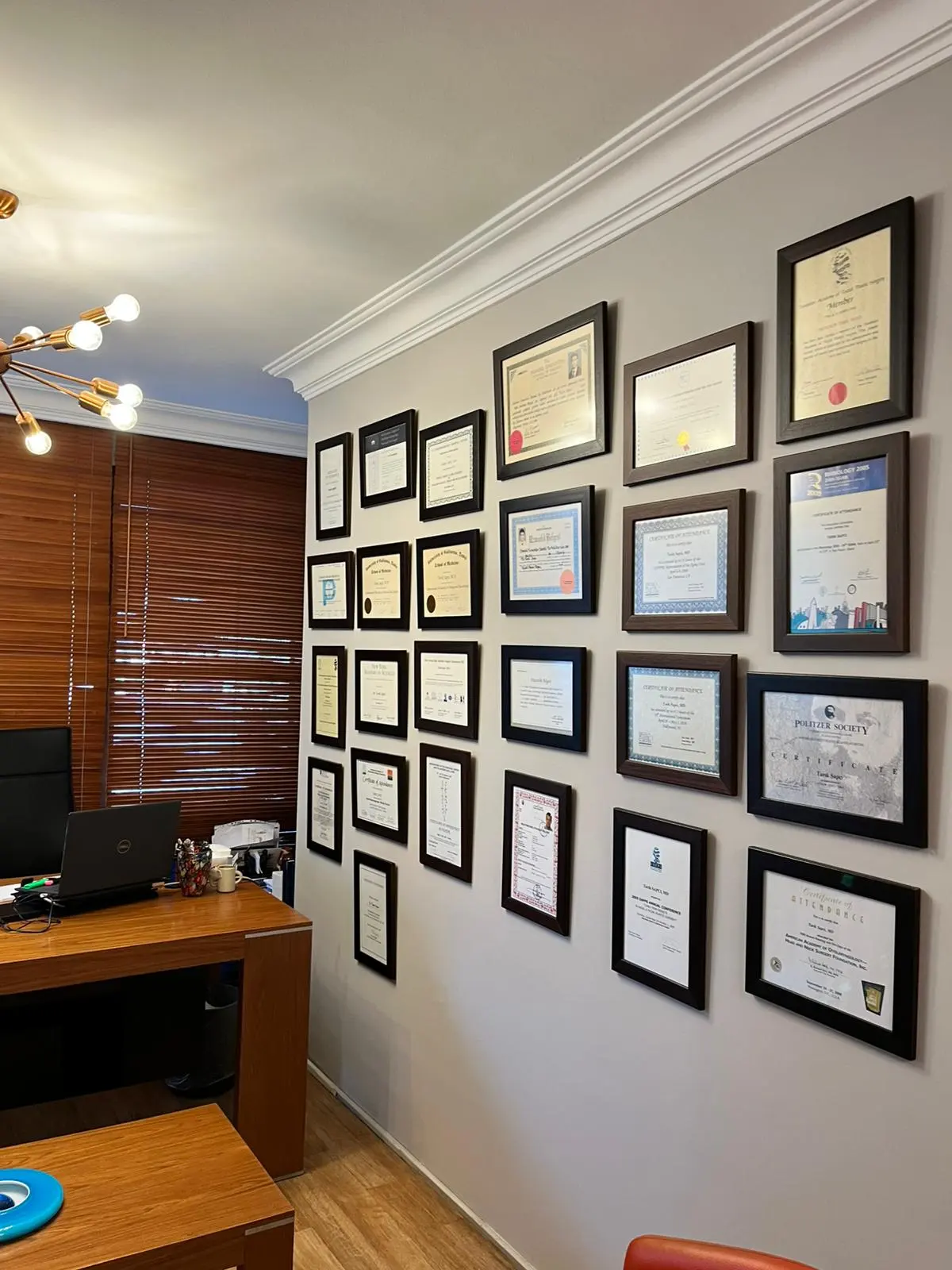 Clinic-provided photograph of Prof. Dr Tarık Şapçı