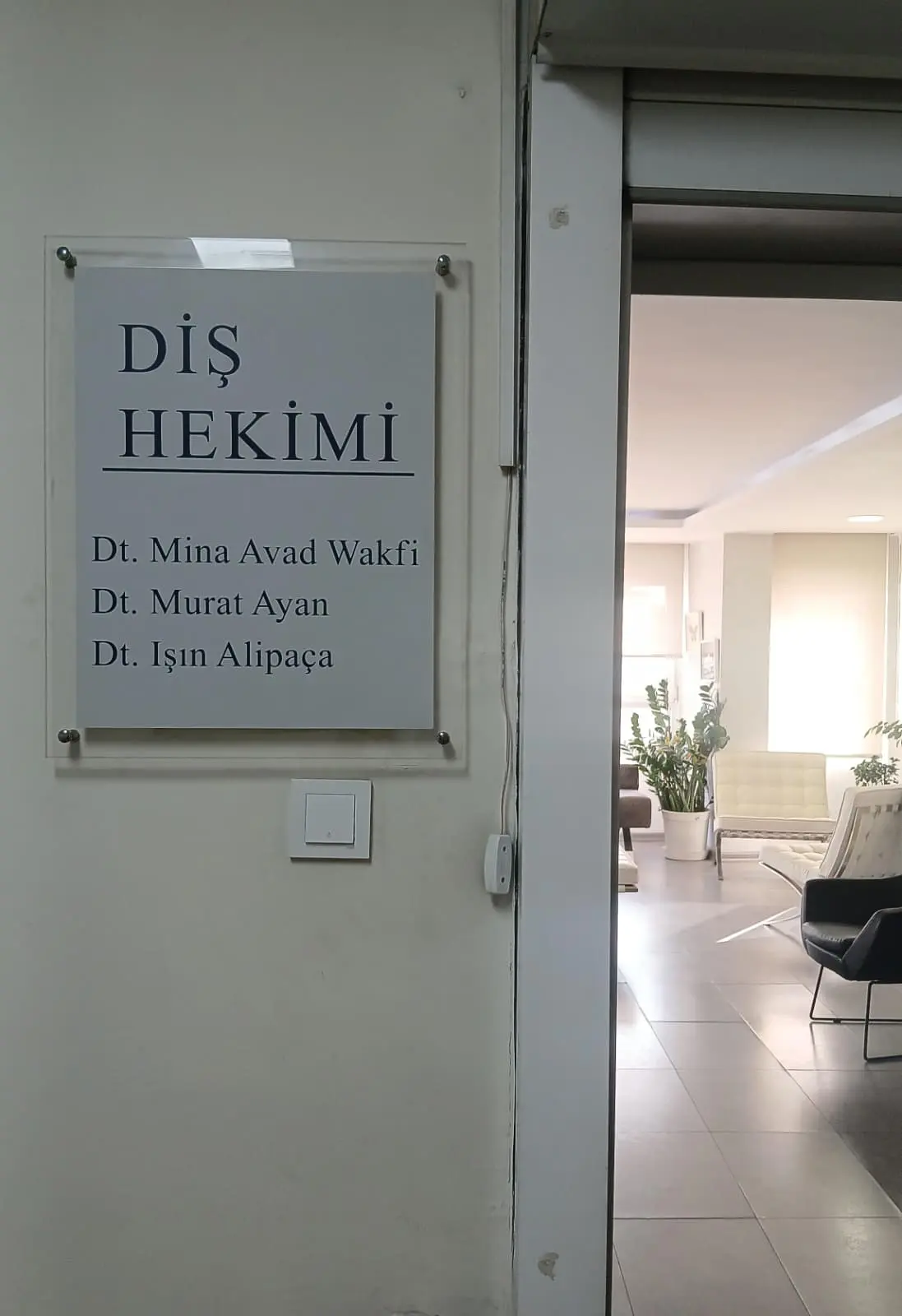 Clinic-provided photograph of Dr Mina Avad Wakfi