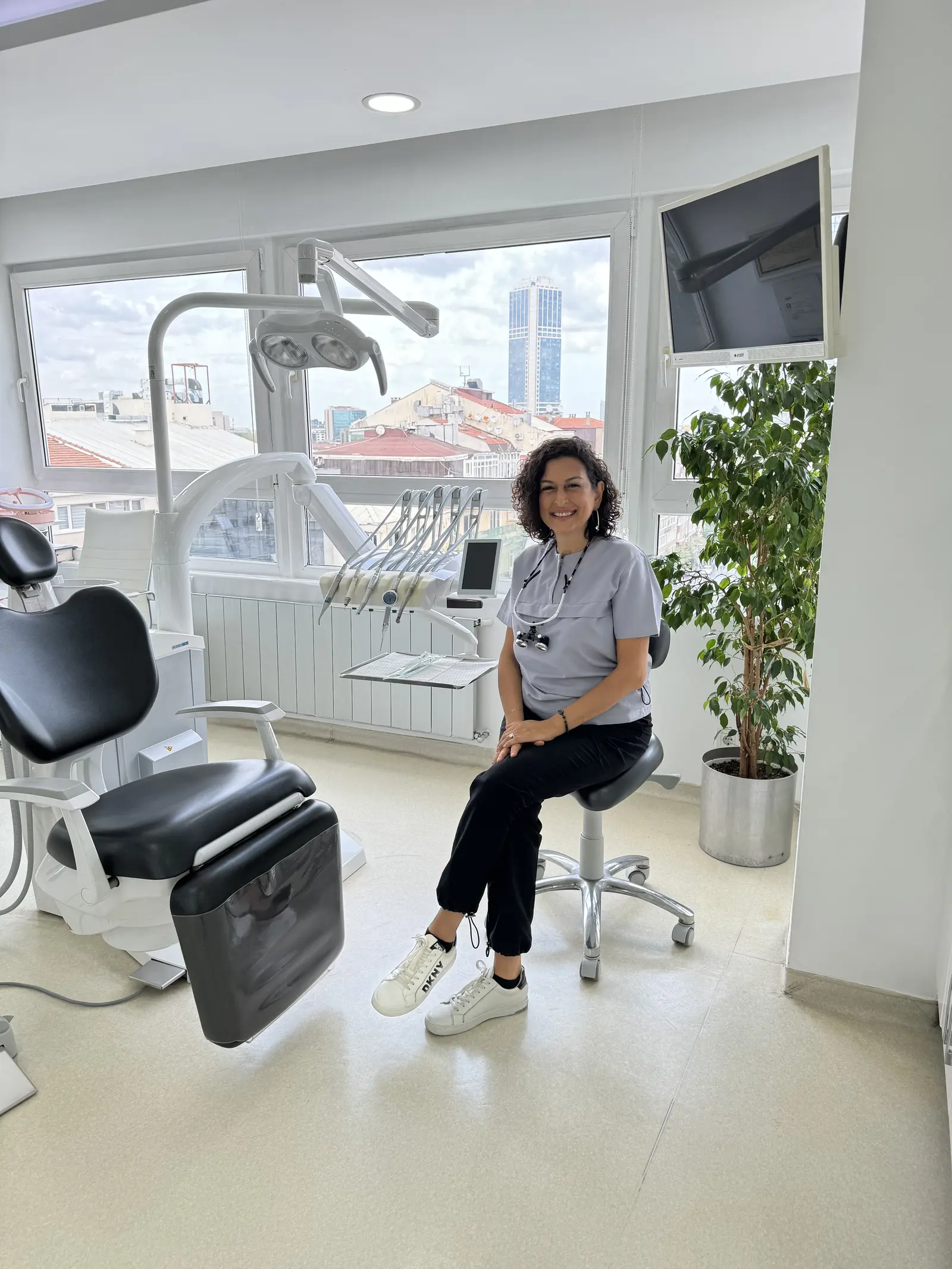 Clinic-provided photograph of Dr Mina Avad Wakfi
