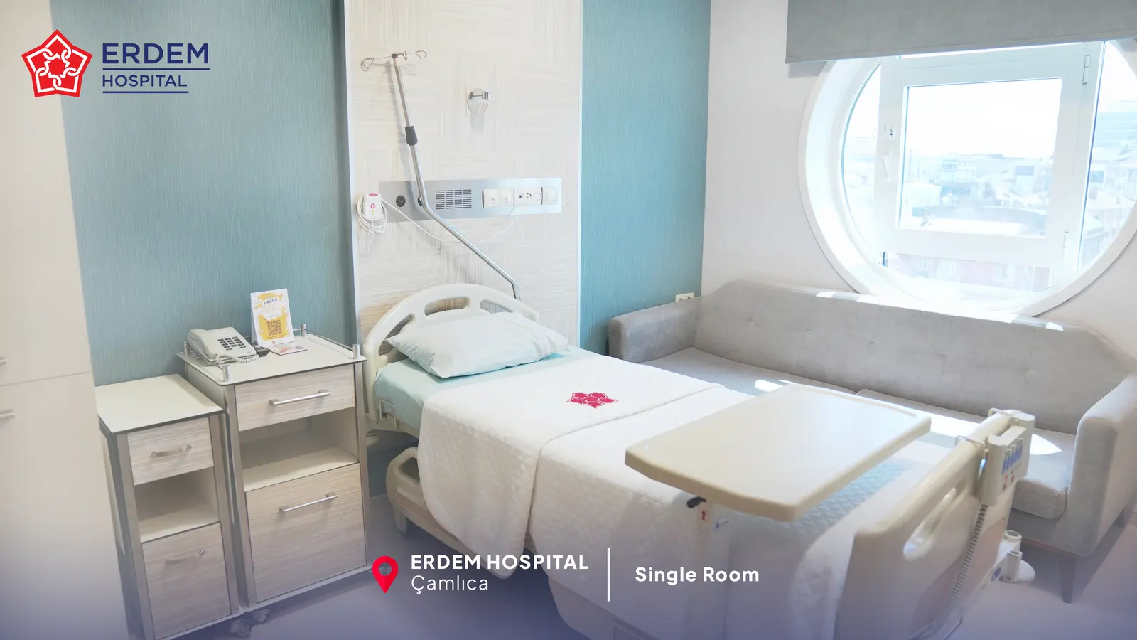 Clinic-provided photograph of Çamlıca Erdem Hospital