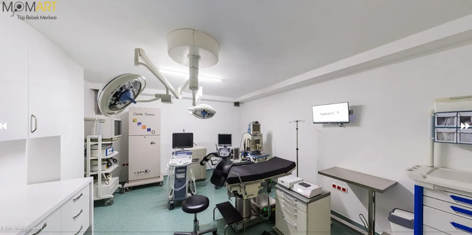 Clinic-provided photograph of Momart IVF Centre