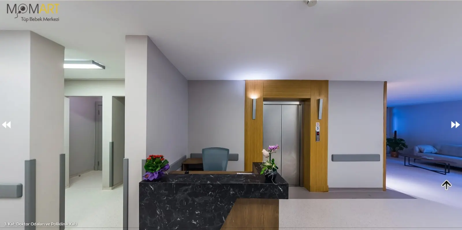Clinic-provided photograph of Momart IVF Centre