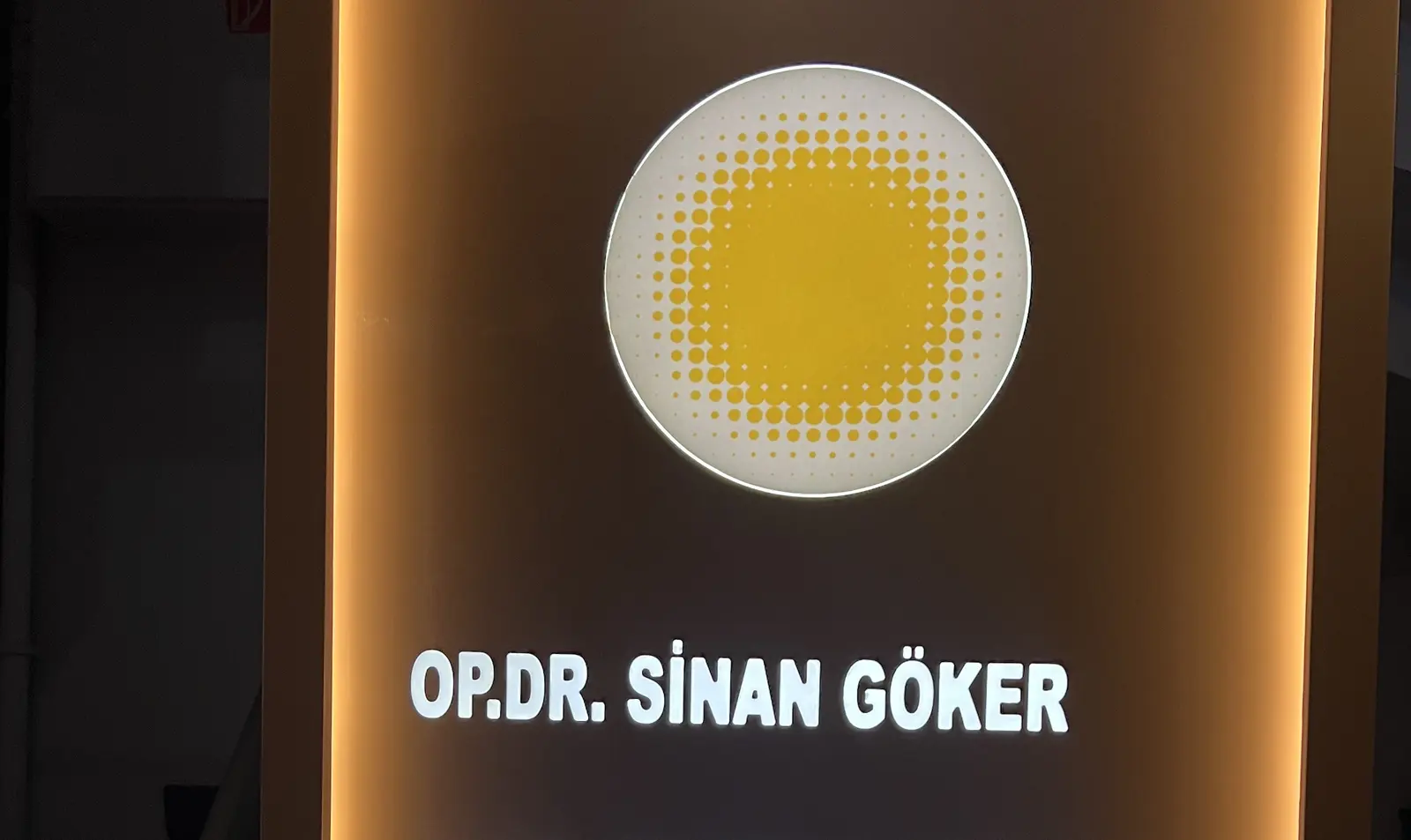 Clinic-provided photograph of Dr Sinan Celil Göker