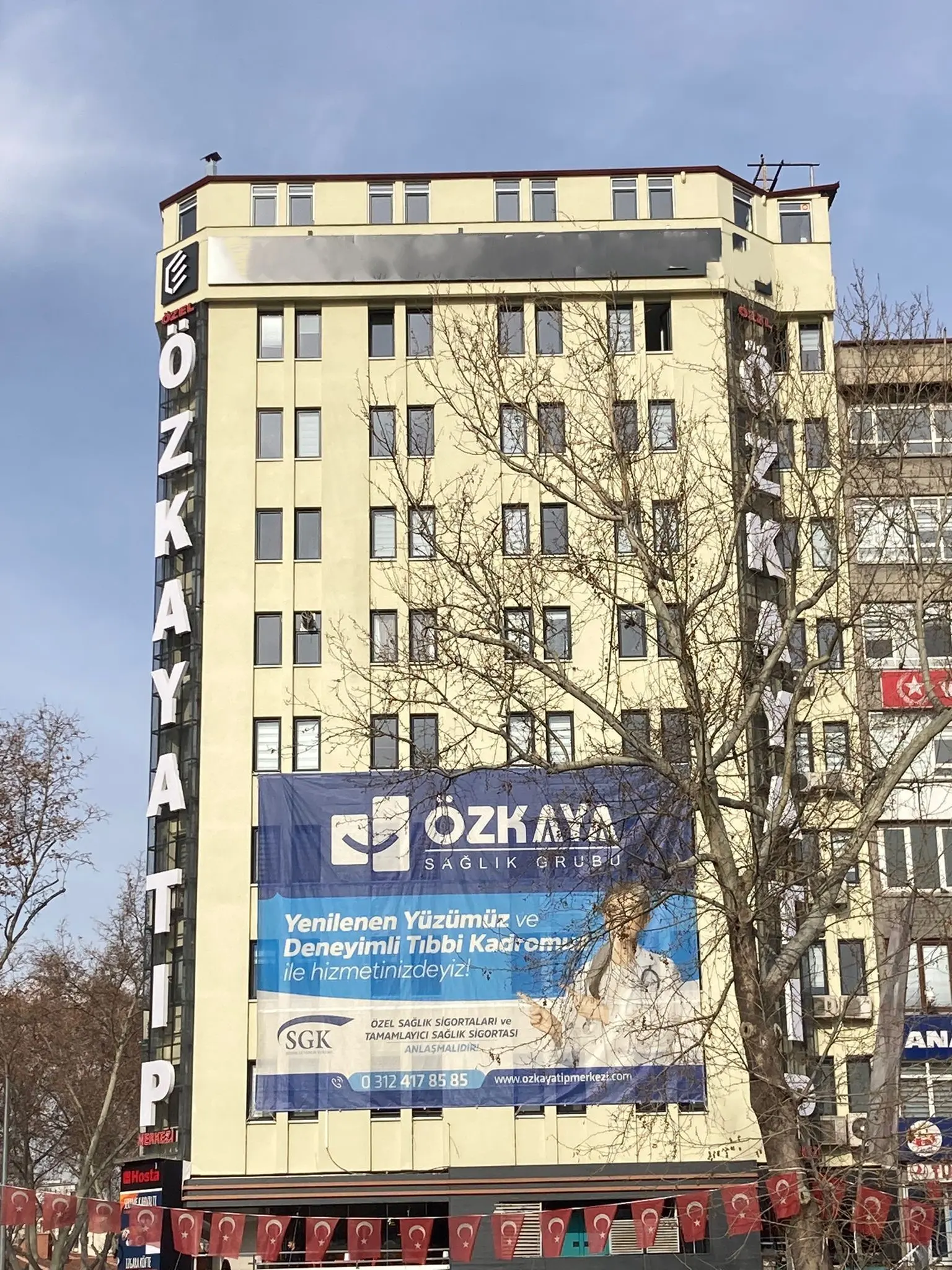 Clinic-provided photograph of Özkaya Medical Center