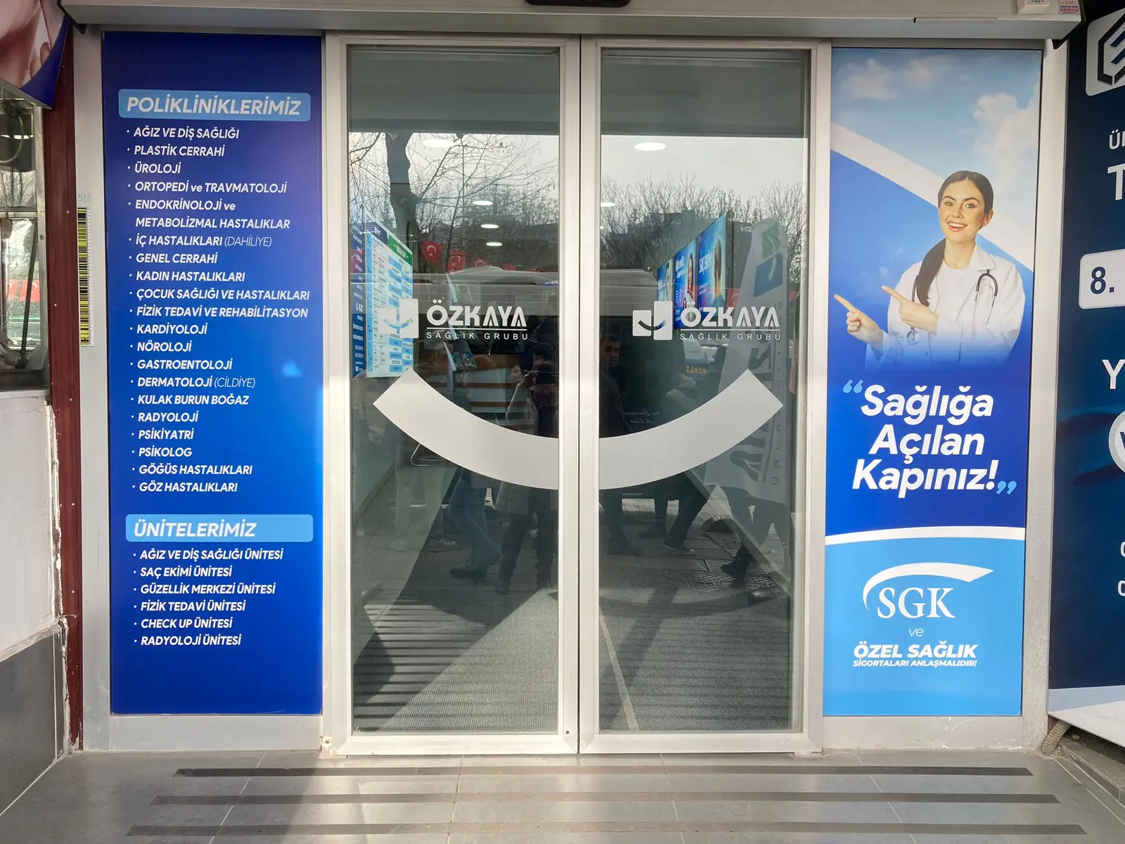 Clinic-provided photograph of Özkaya Medical Center