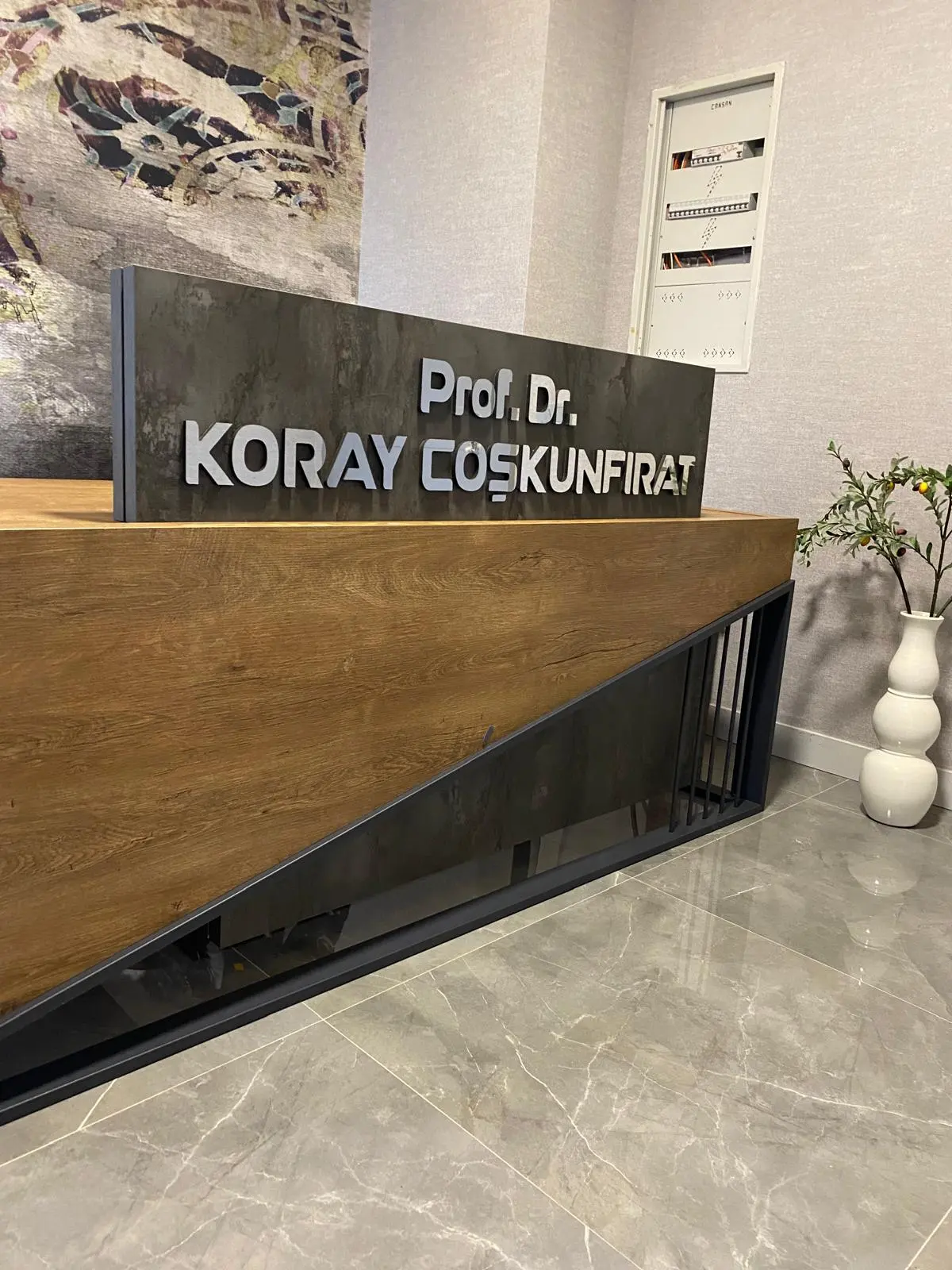 Clinic-provided photograph of Prof. Dr Osman Koray Coşkunfırat