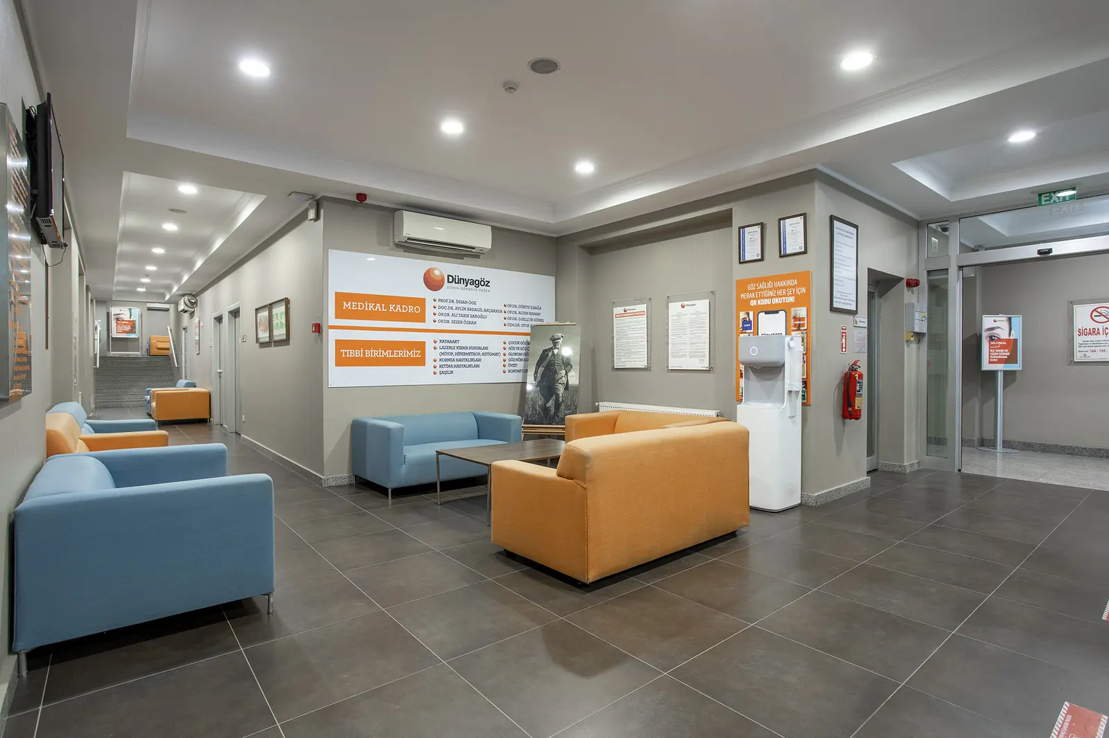 Clinic-provided photograph of Dünya Samsun Eye Centre