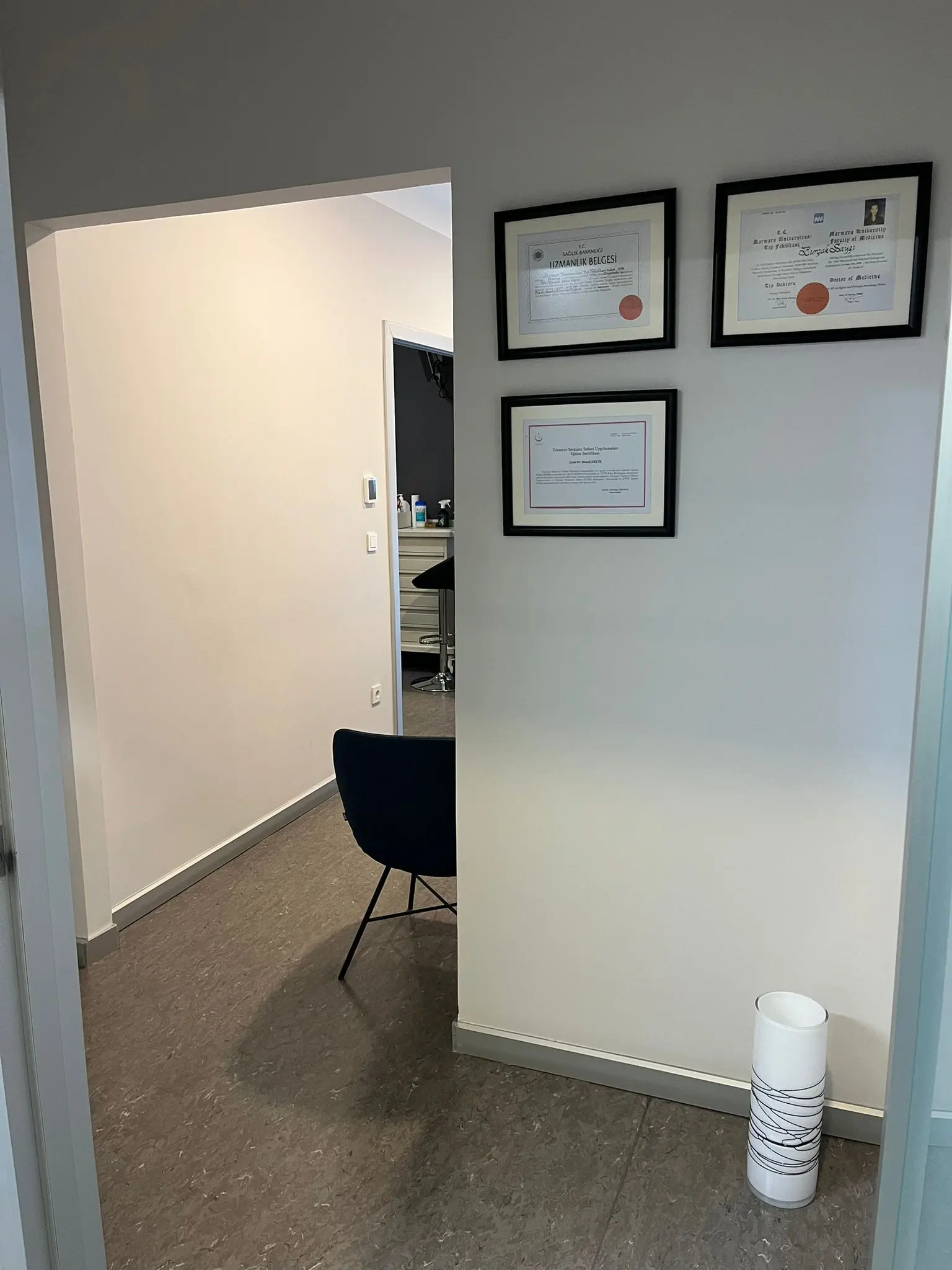 Clinic-provided photograph of Dr Burçak Erzik Saygı